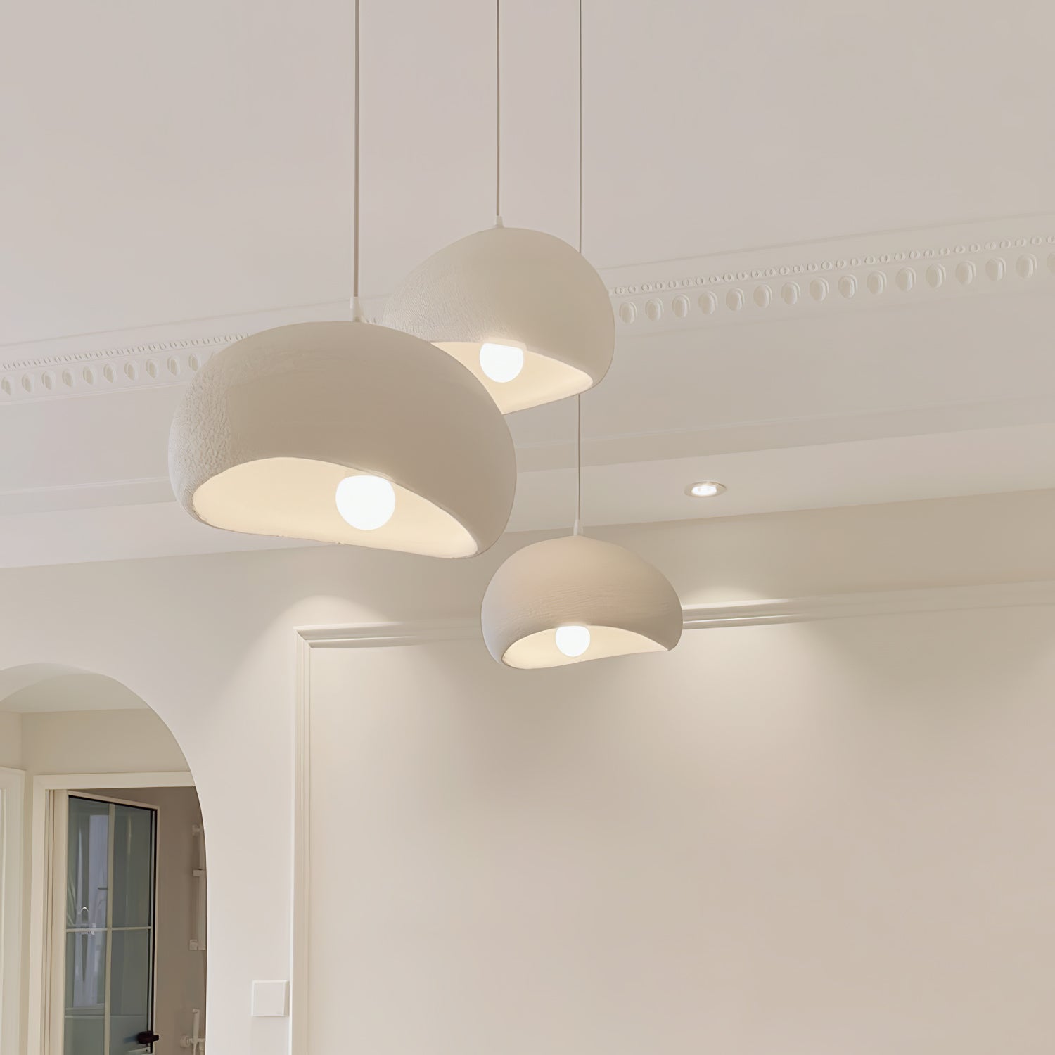 Ivinan Lampe Suspendue Style Nuage Minimaliste