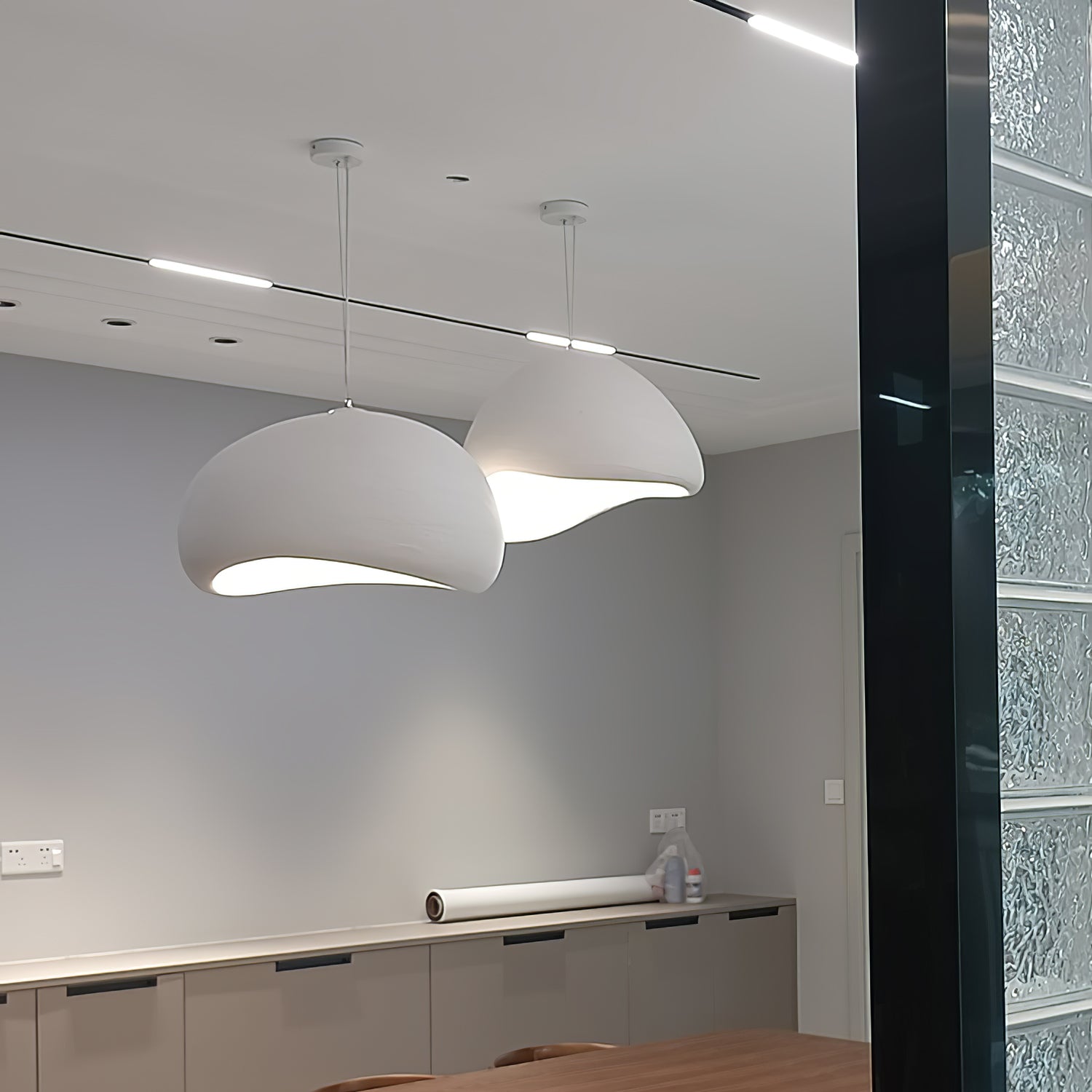 Ivinan Lampe Suspendue Style Nuage Minimaliste