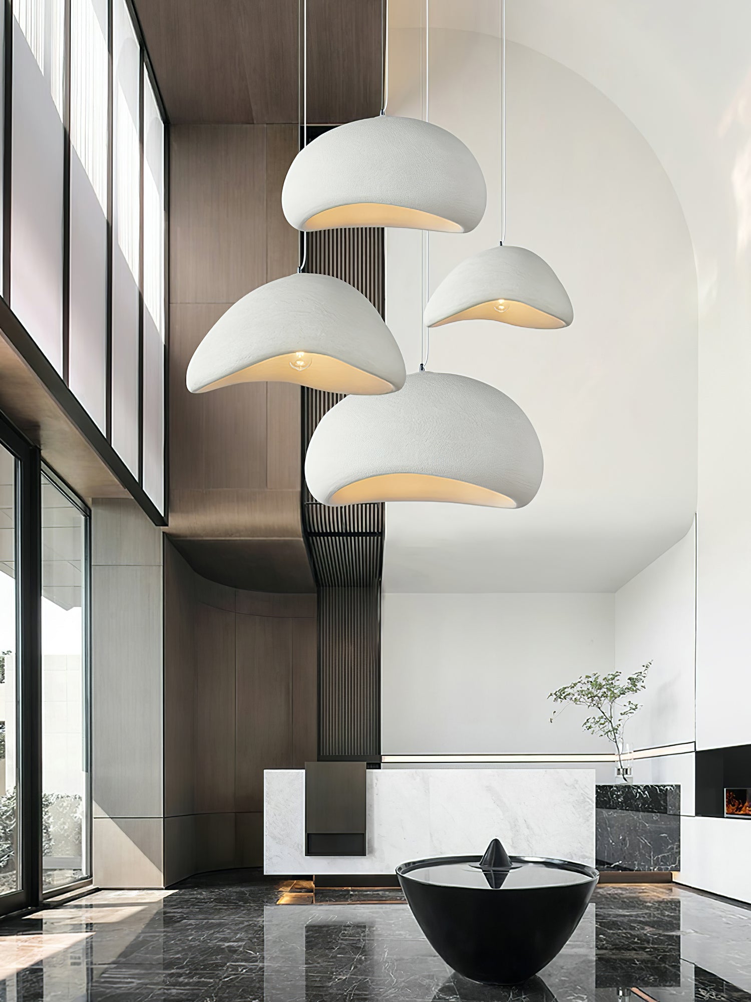 Ivinan Lampe Suspendue Style Nuage Minimaliste