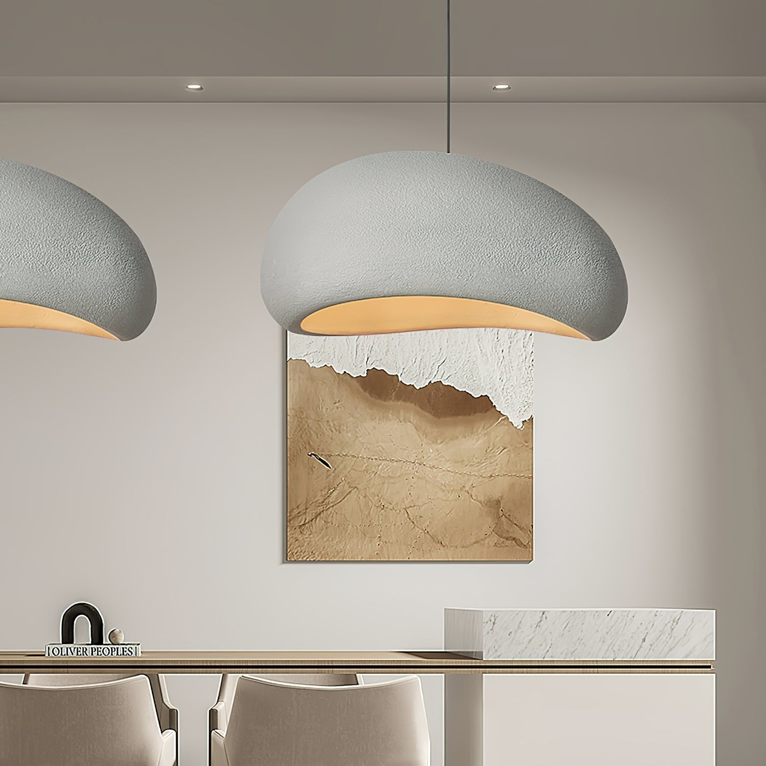 Lustra Suspension Nuage Swag Wabi-Sabi