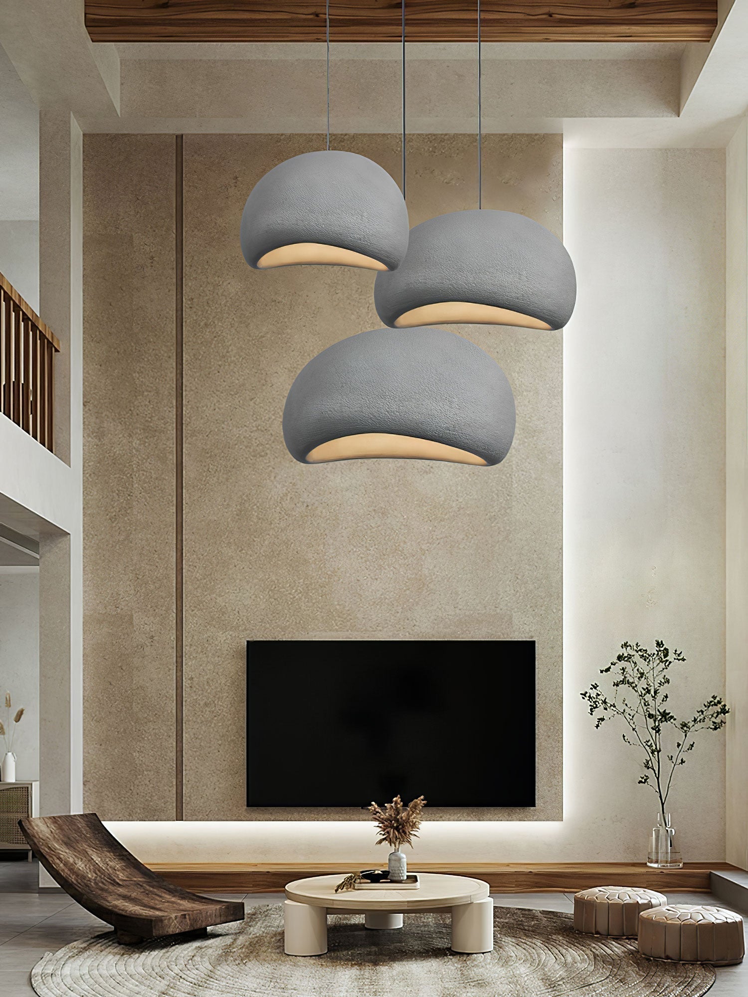 Lustra Suspension Nuage Swag Wabi-Sabi