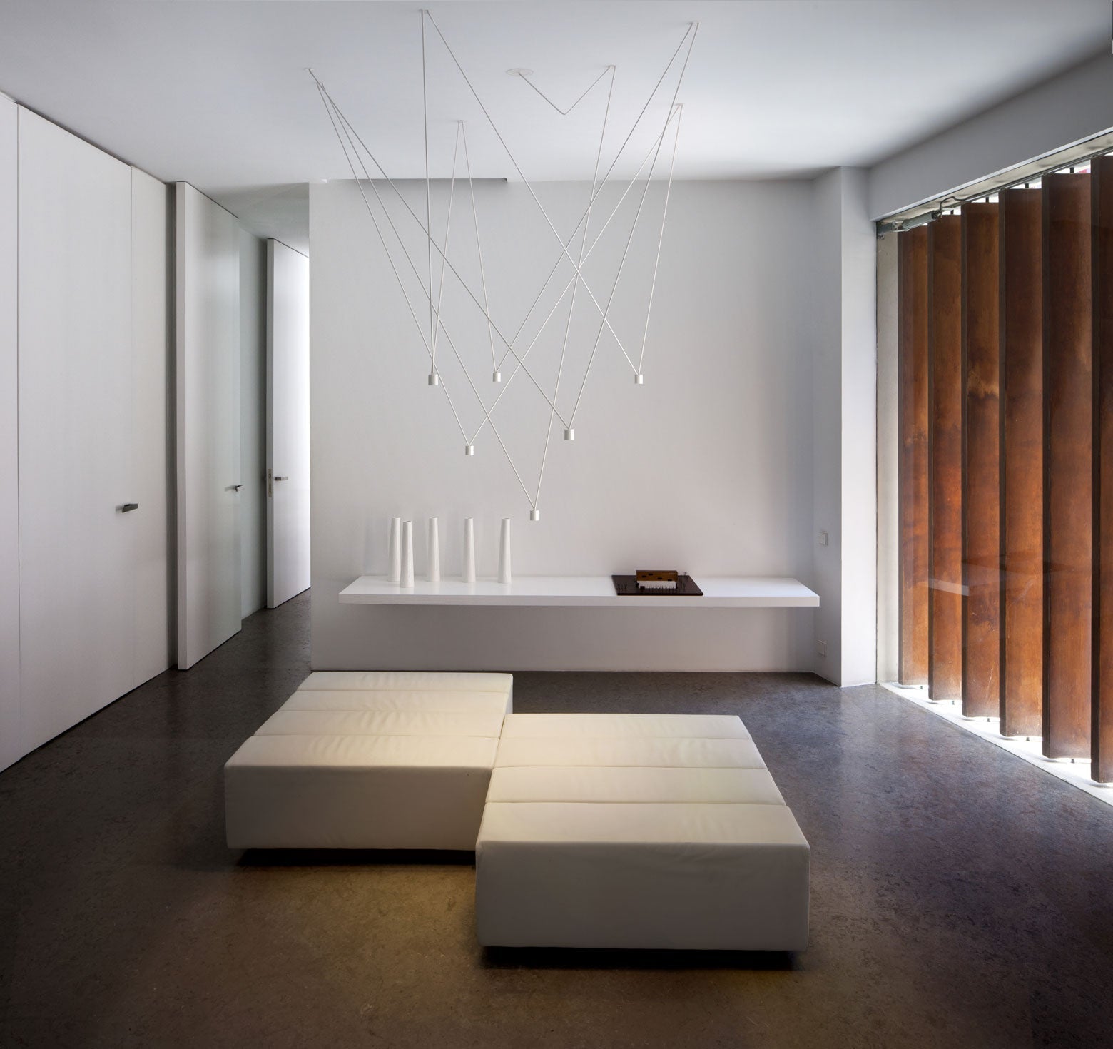 Lustra Collection de Suspensions Lampes Fils Câblés Fins