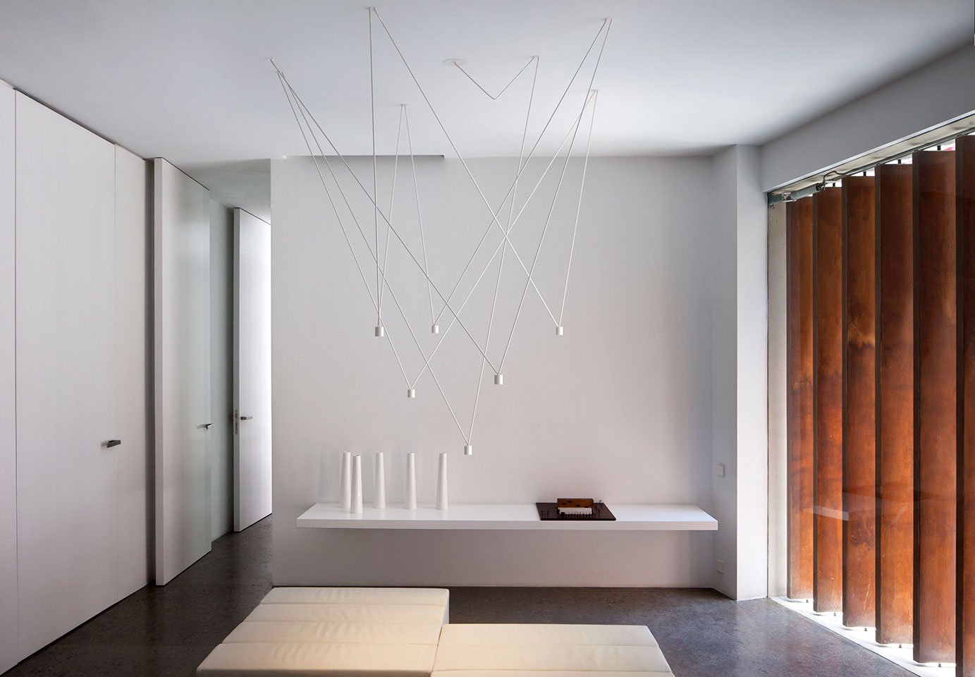 Lustra Collection de Suspensions Lampes Fils Câblés Fins