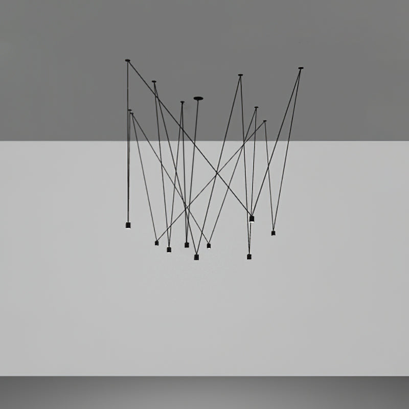 Lustra Collection de Suspensions Lampes Fils Câblés Fins