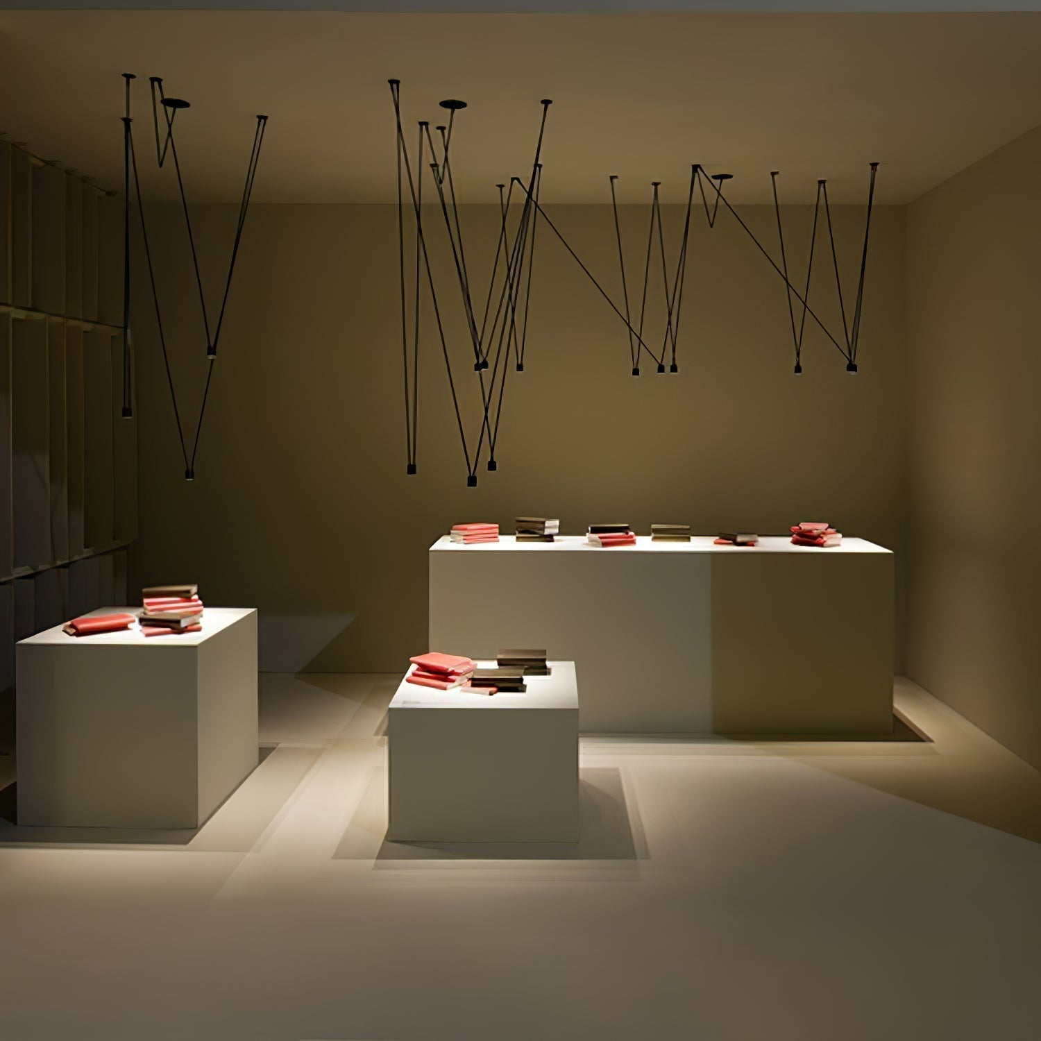Lustra Collection de Suspensions Lampes Fils Câblés Fins