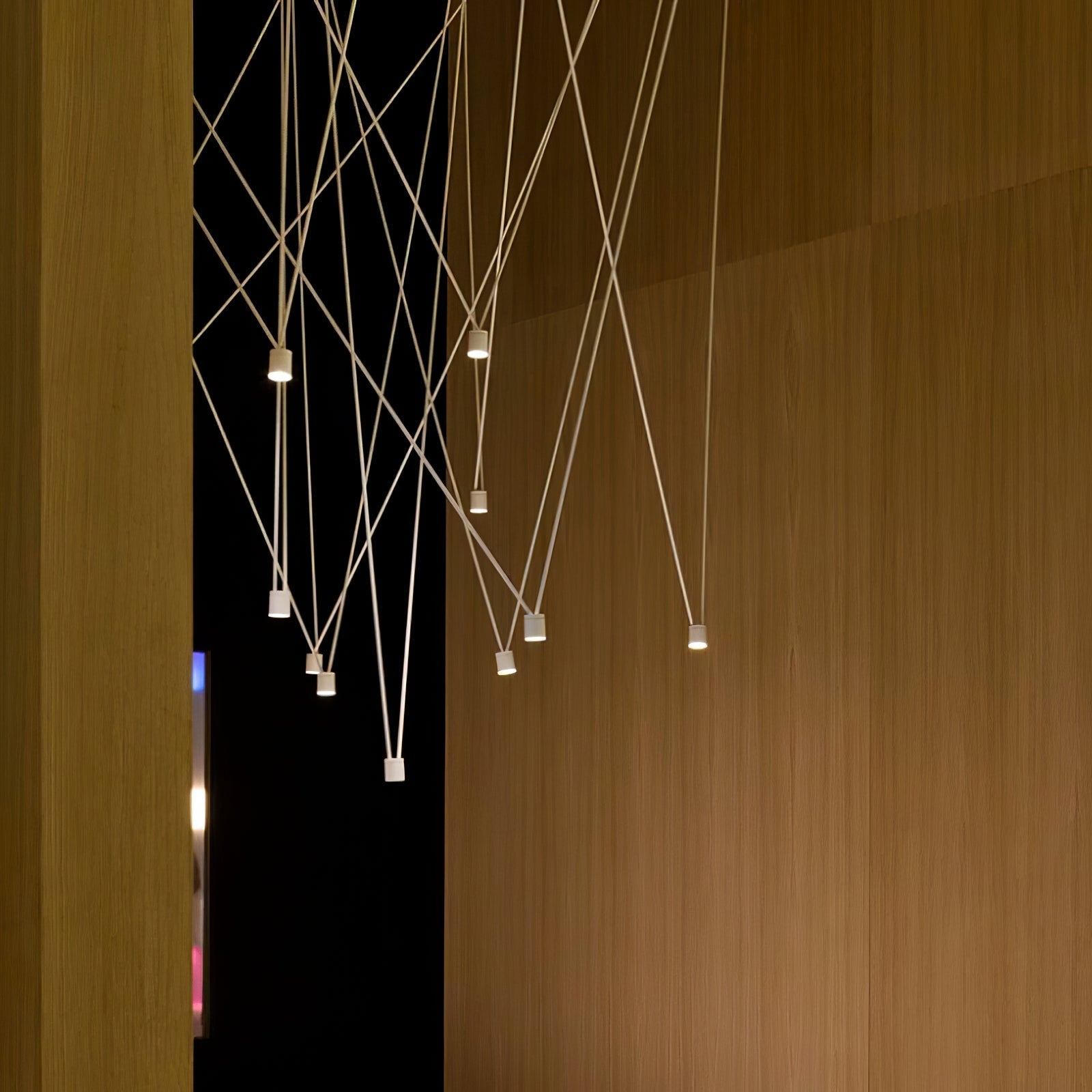 Lustra Collection de Suspensions Lampes Fils Câblés Fins
