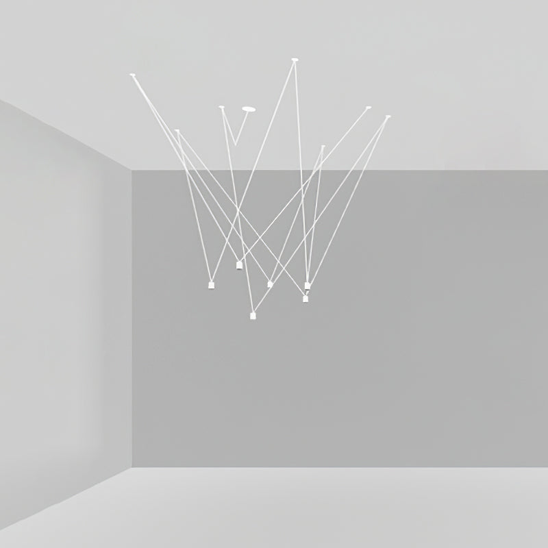 Lustra Collection de Suspensions Lampes Fils Câblés Fins