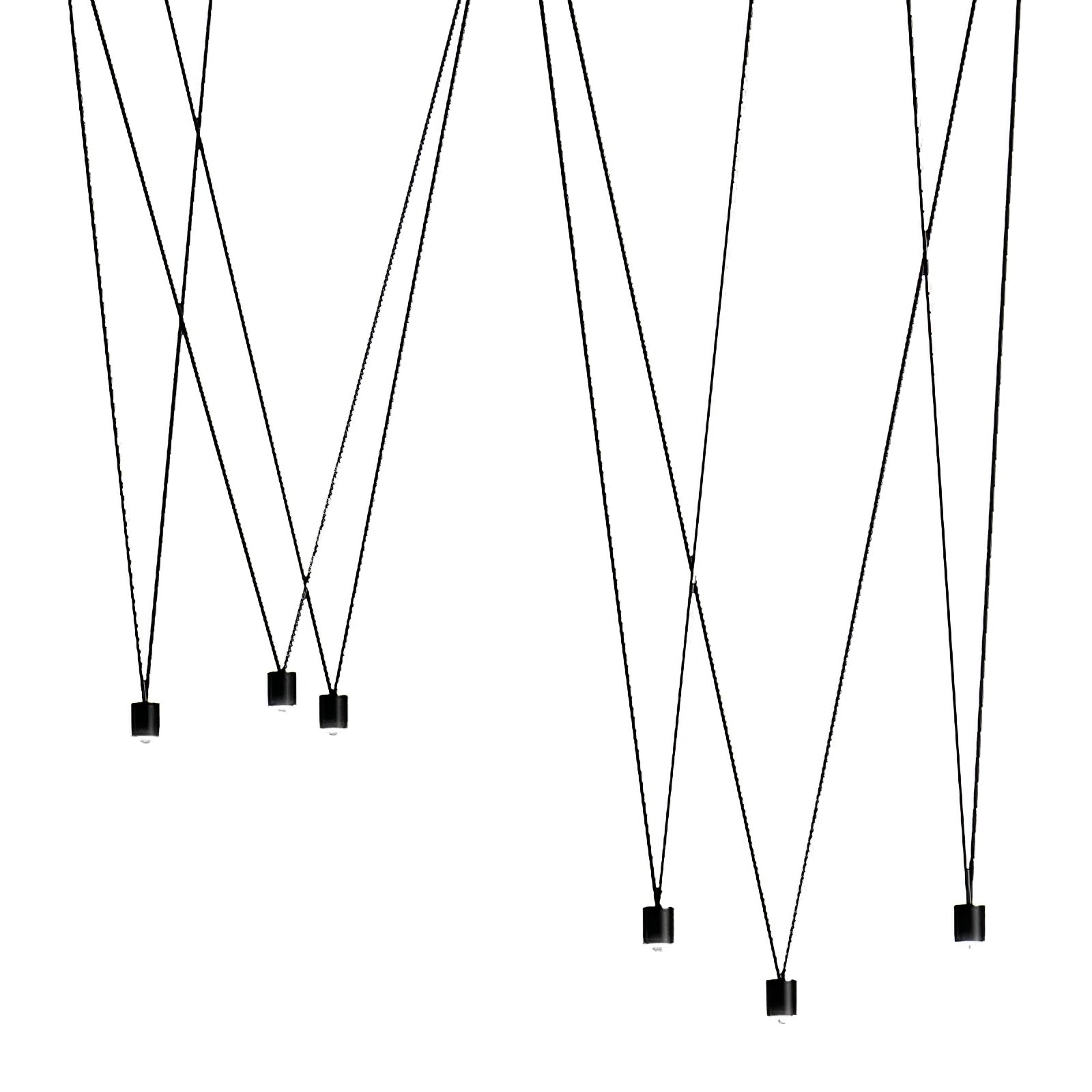 Lustra Collection de Suspensions Lampes Fils Câblés Fins