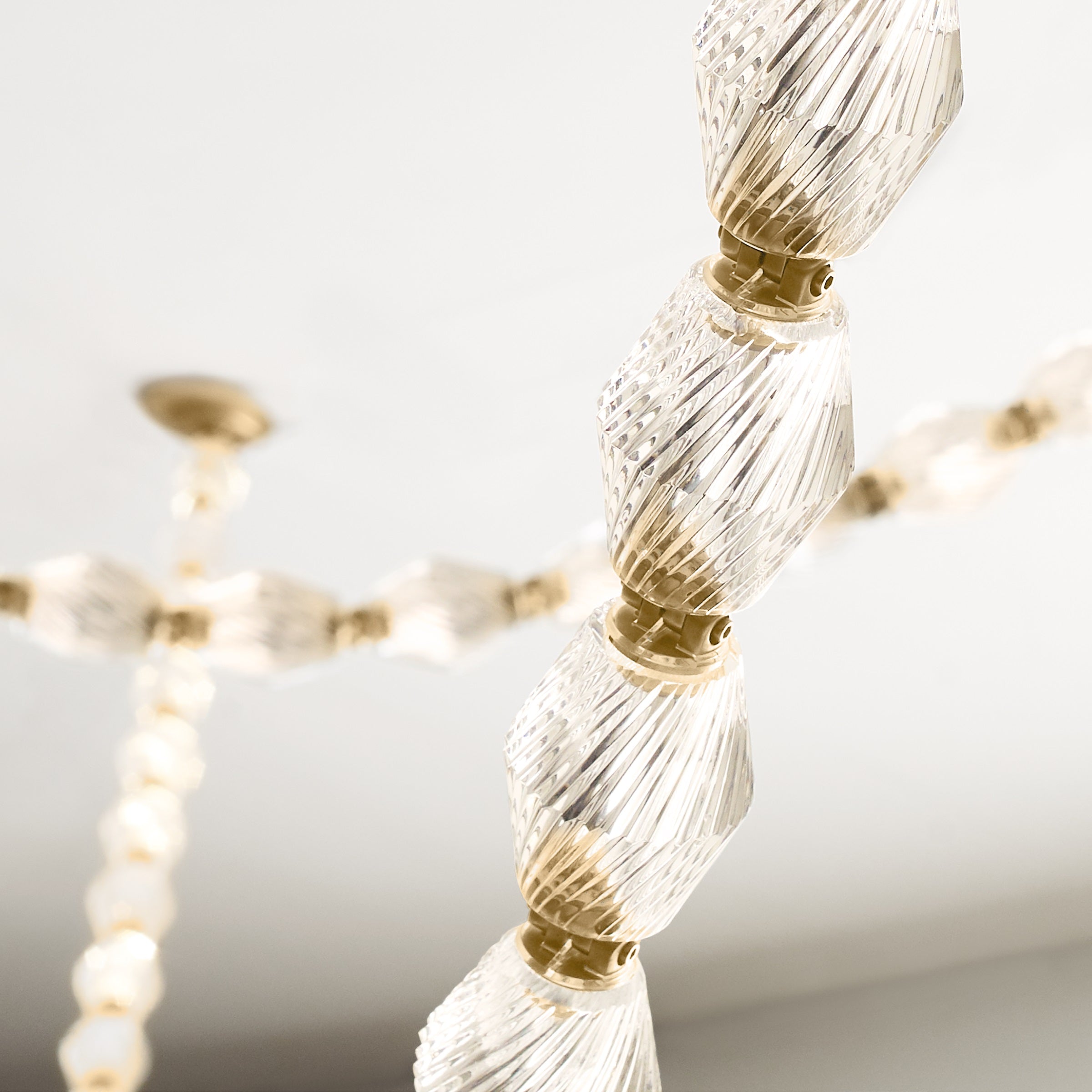 Karma Lustre Métal Verre Minimaliste Moderne
