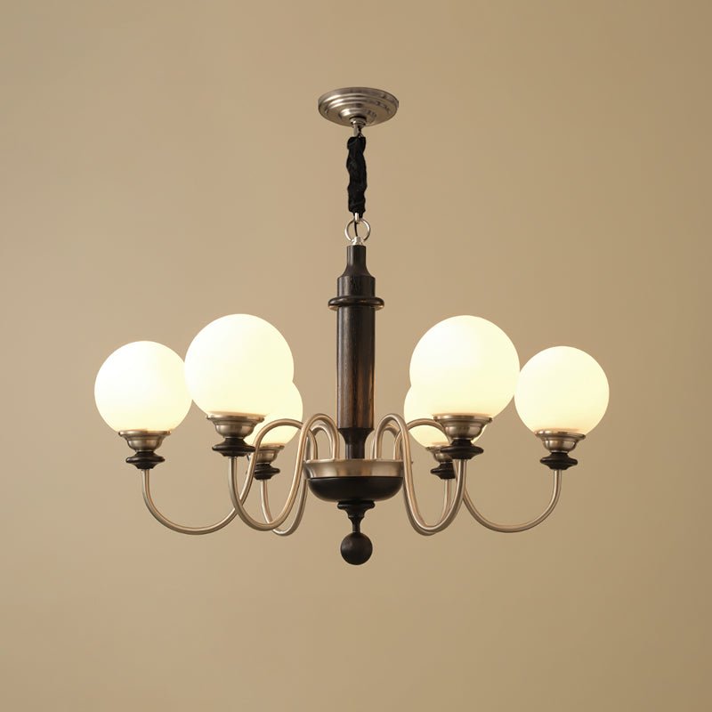 Nyvinia Lustre en Laiton Vintage et Verre