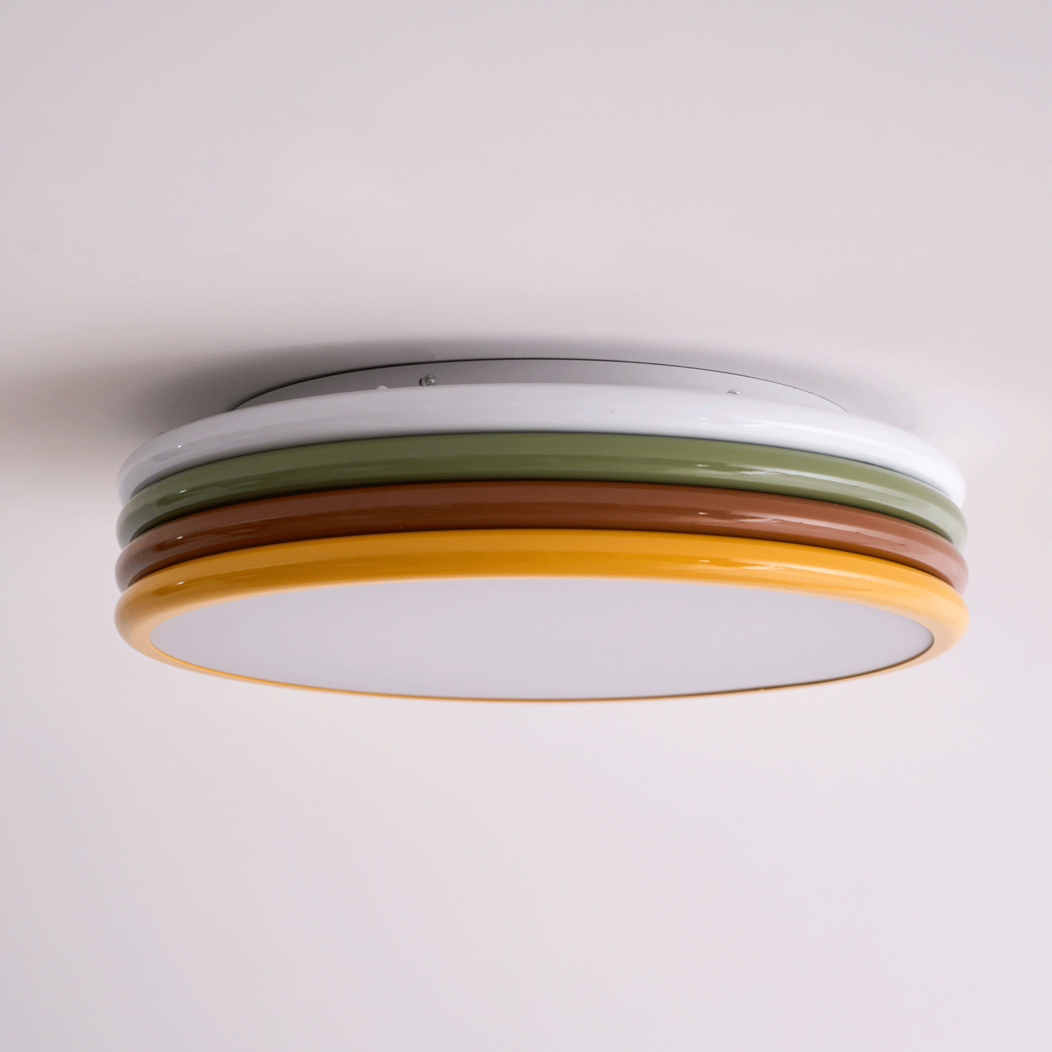 Comareth Plafonnier Art Unique Couleur Empilée