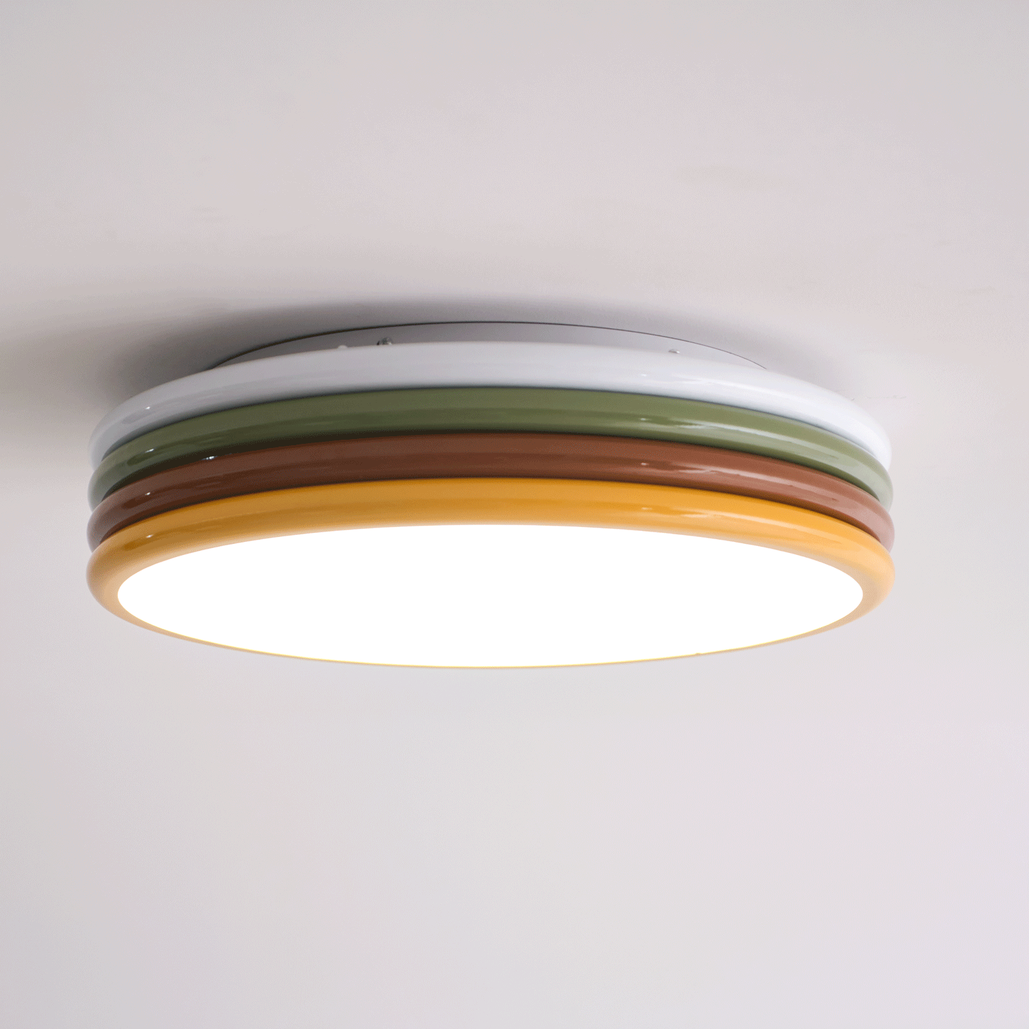 Comareth Plafonnier Art Unique Couleur Empilée