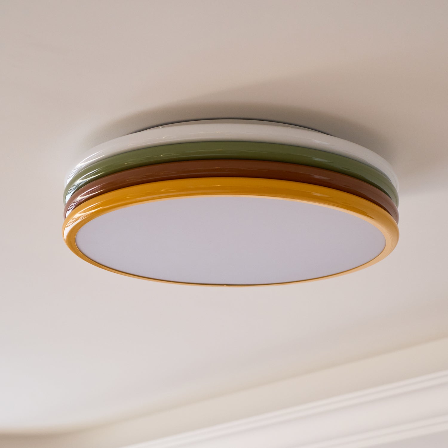 Comareth Plafonnier Art Unique Couleur Empilée