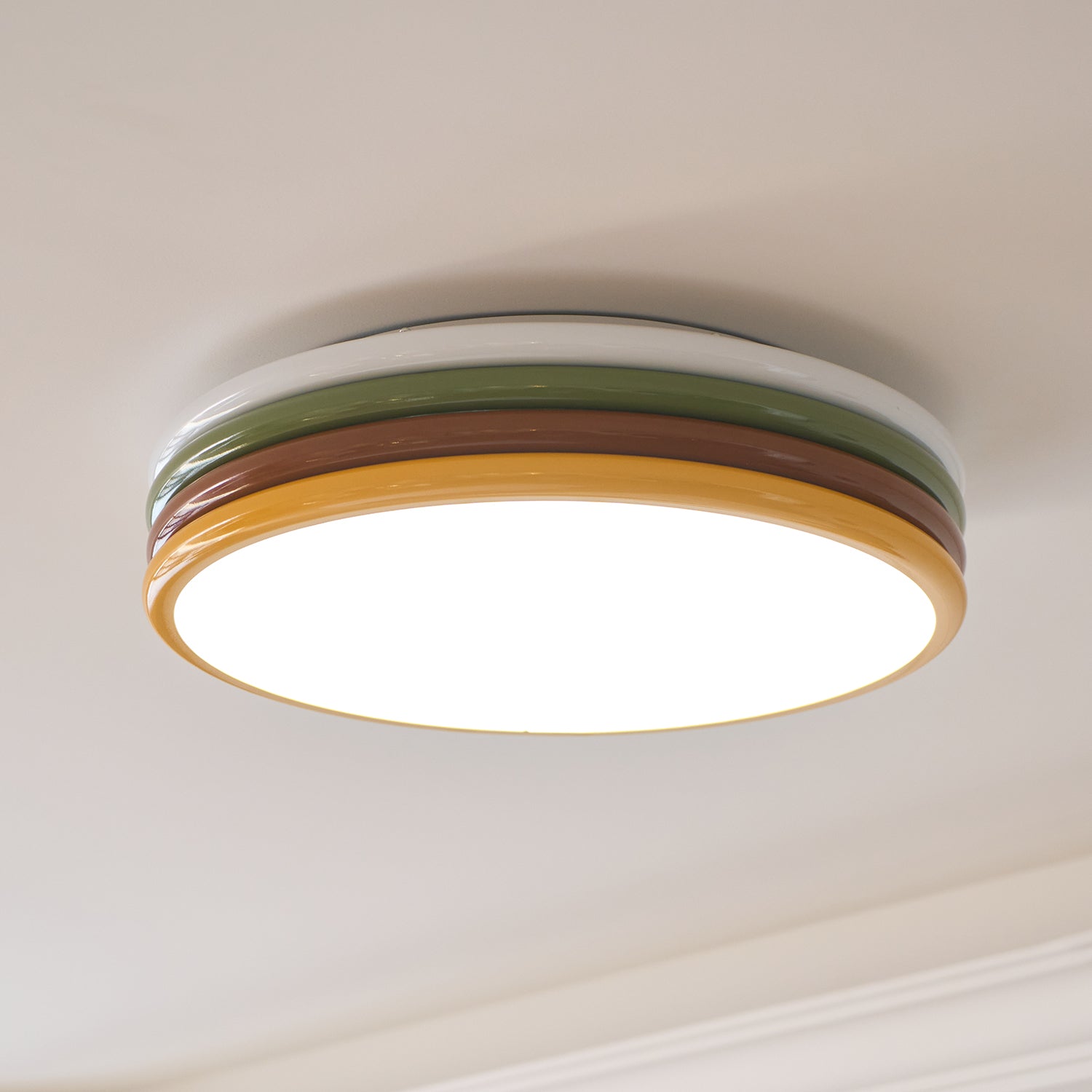 Comareth Plafonnier Art Unique Couleur Empilée