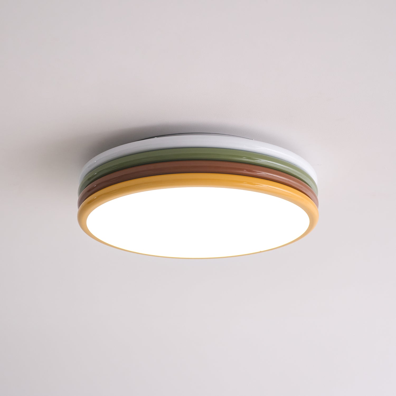 Comareth Plafonnier Art Unique Couleur Empilée