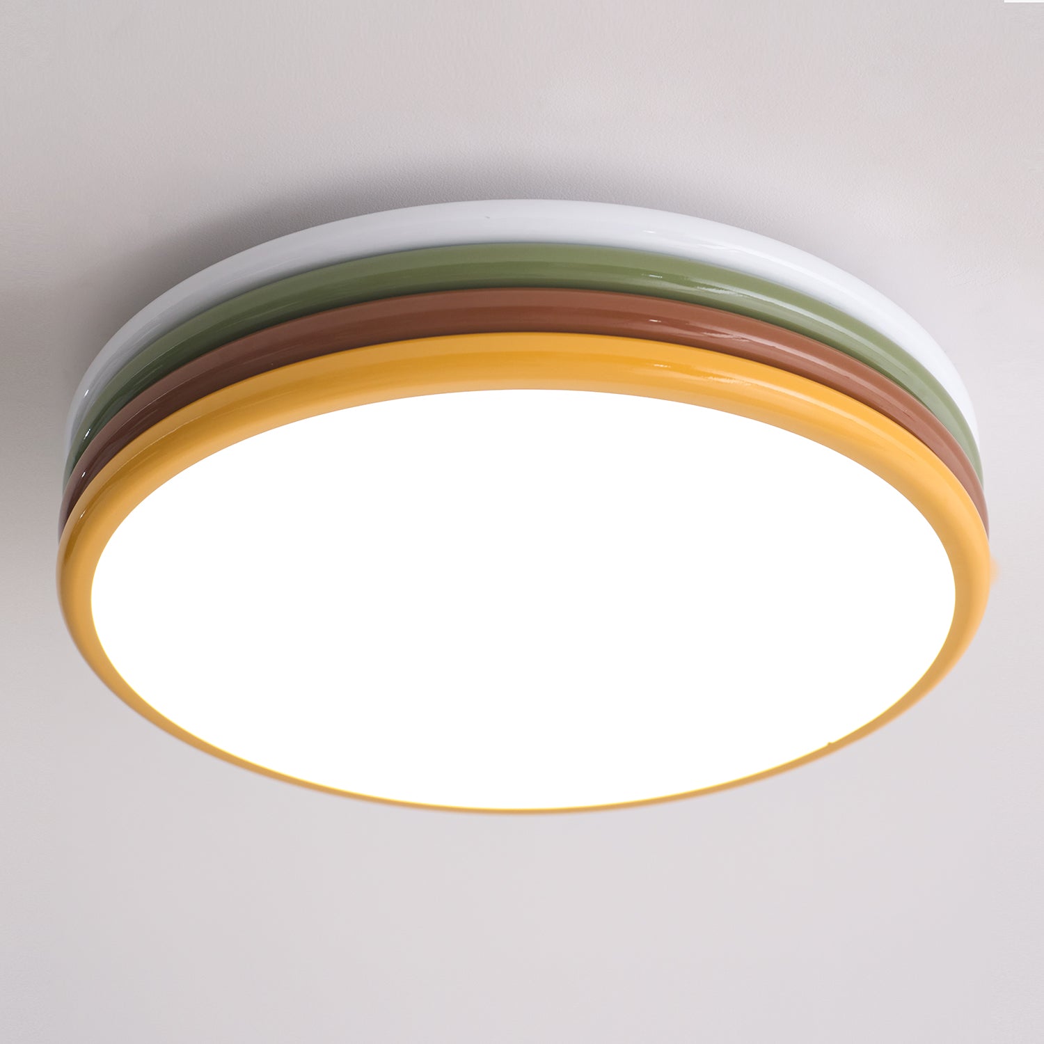 Comareth Plafonnier Art Unique Couleur Empilée