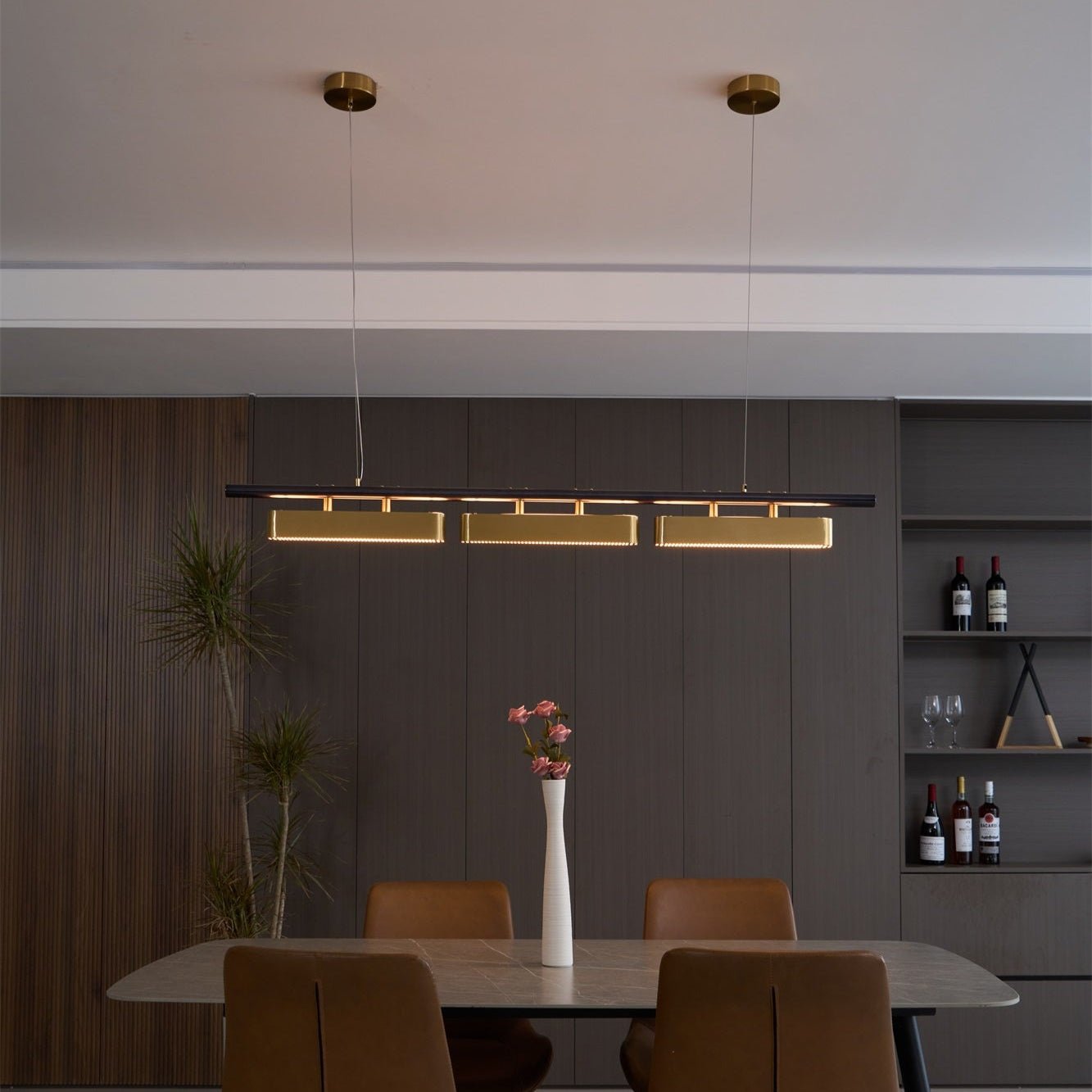 Elarain Suspension minimaliste en laiton