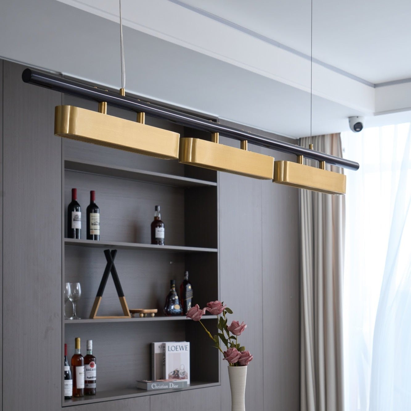 Elarain Suspension minimaliste en laiton