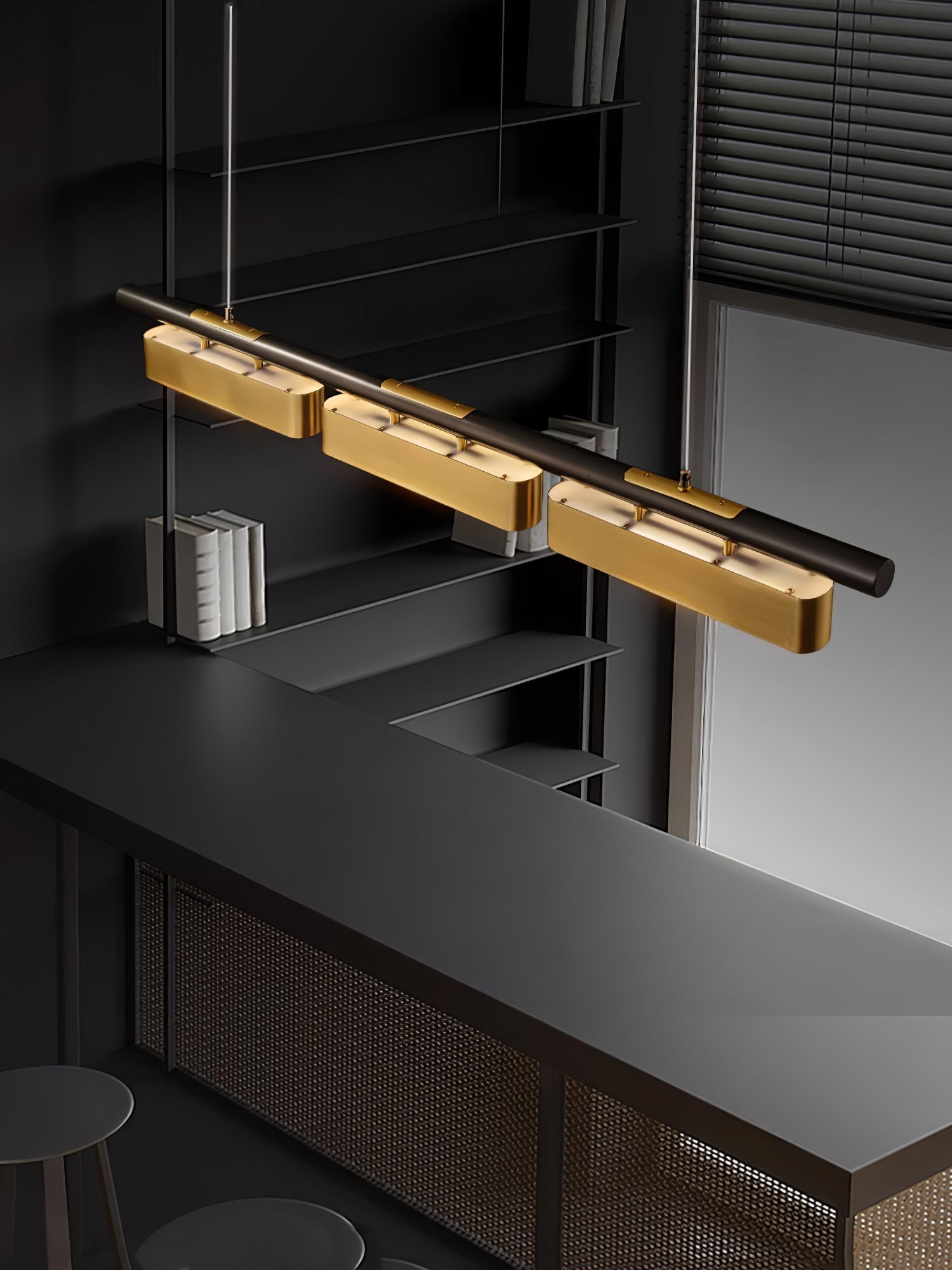 Elarain Suspension minimaliste en laiton