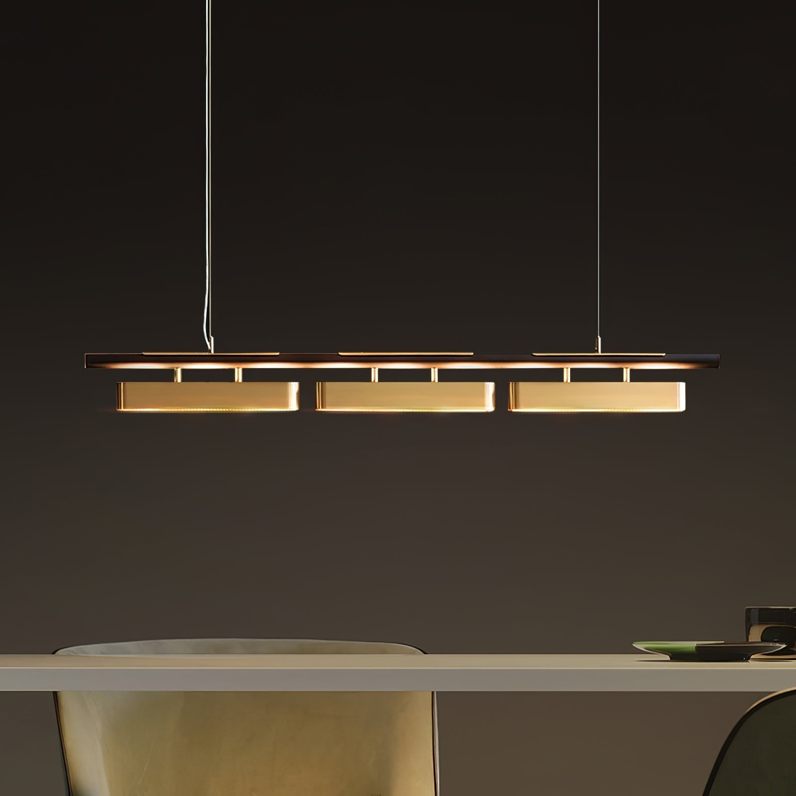 Elarain Suspension minimaliste en laiton