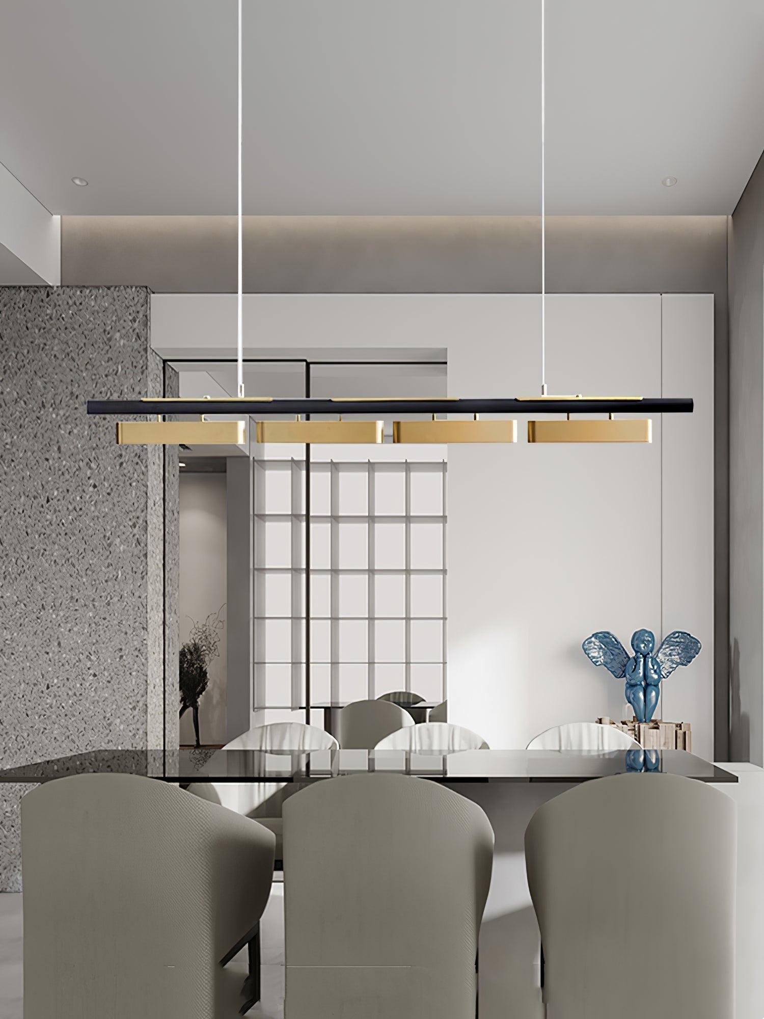 Elarain Suspension minimaliste en laiton