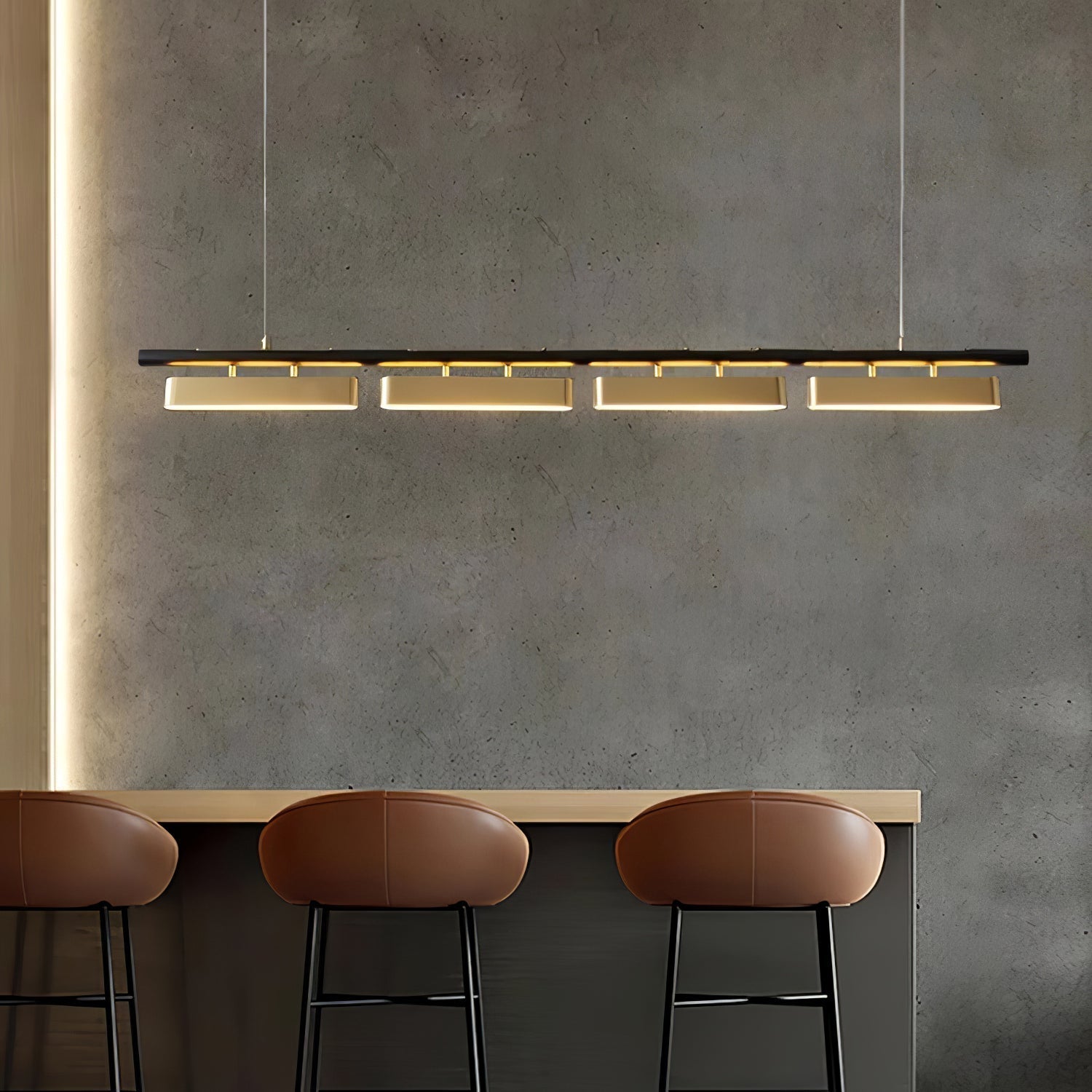 Elarain Suspension minimaliste en laiton