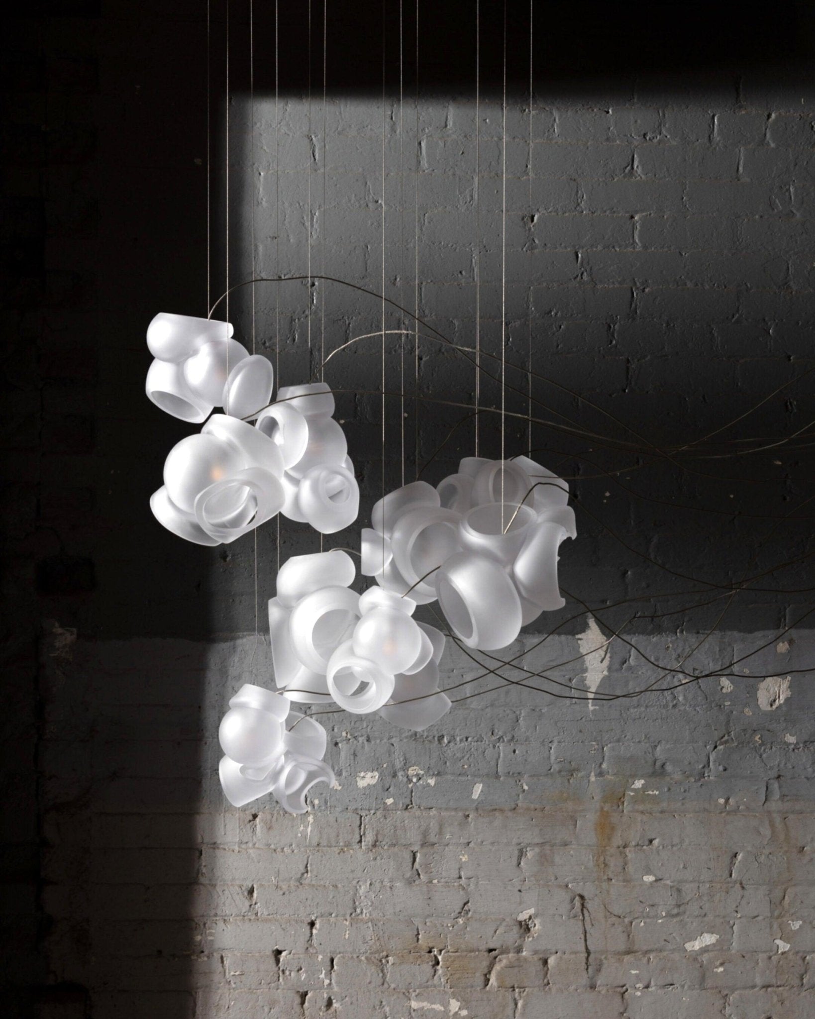 Zamarir Suspension en Verre Cluster de Bulles