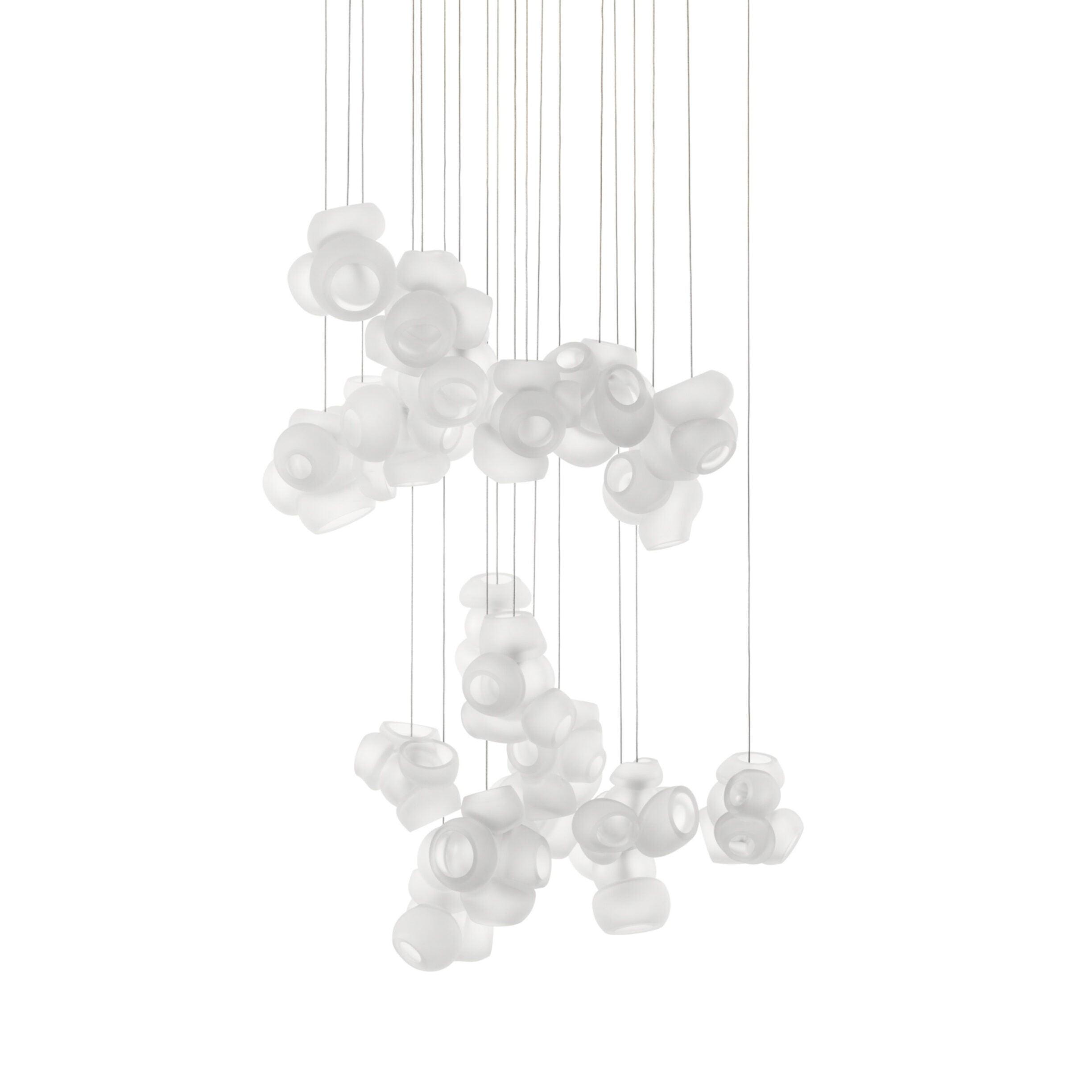 Zamarir Suspension en Verre Cluster de Bulles