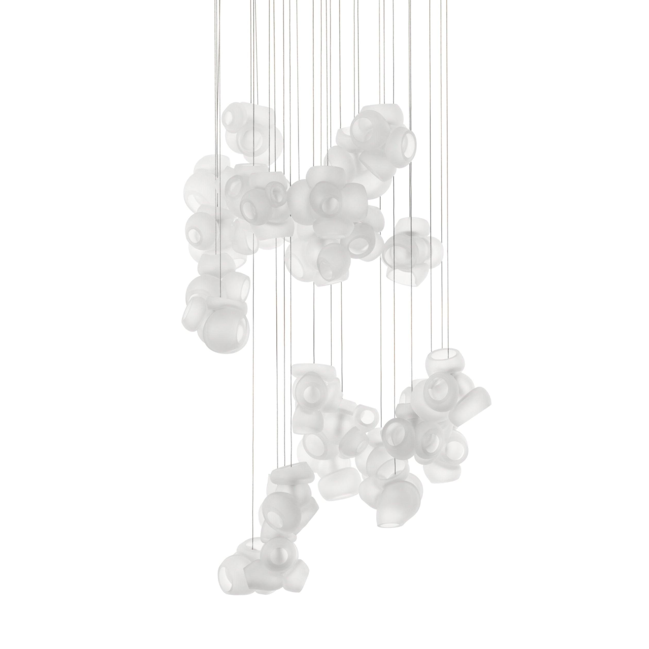 Zamarir Suspension en Verre Cluster de Bulles