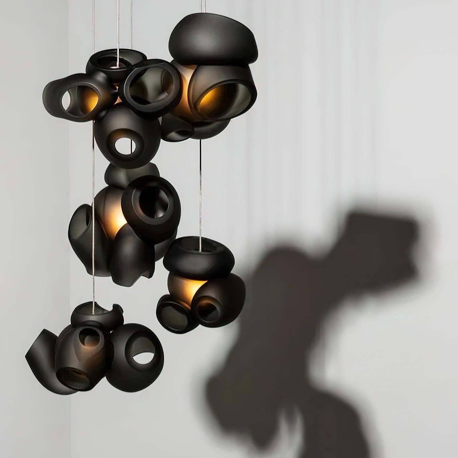 Zamarir Suspension en Verre Cluster de Bulles