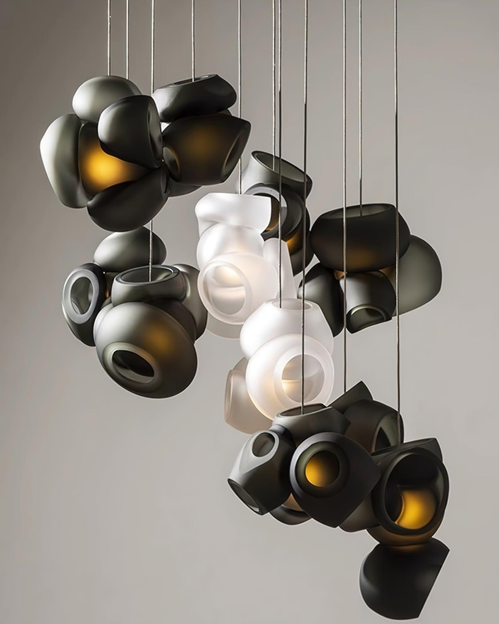 Zamarir Suspension en Verre Cluster de Bulles