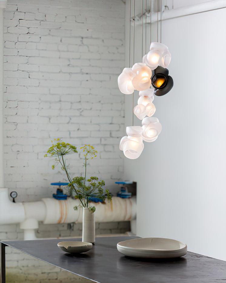 Zamarir Suspension en Verre Cluster de Bulles