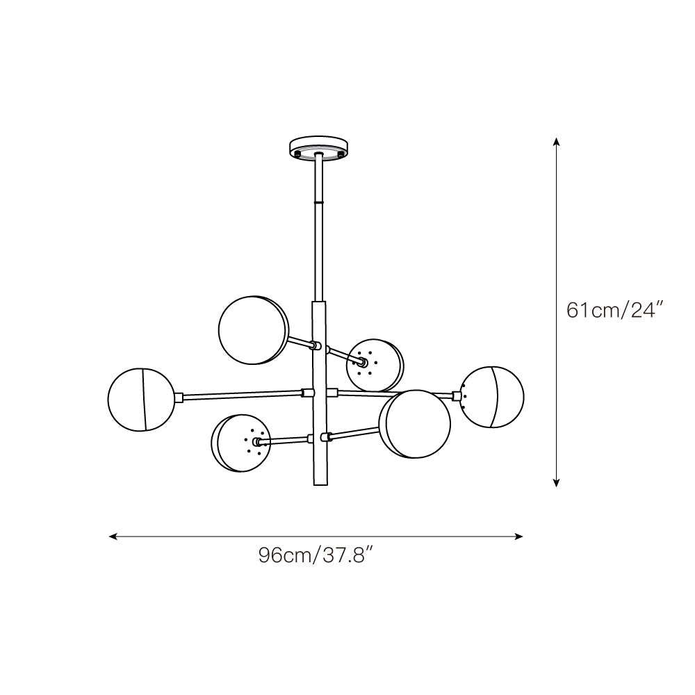 Ultra Lustre Métal Laiton Verre Minimaliste Moderne