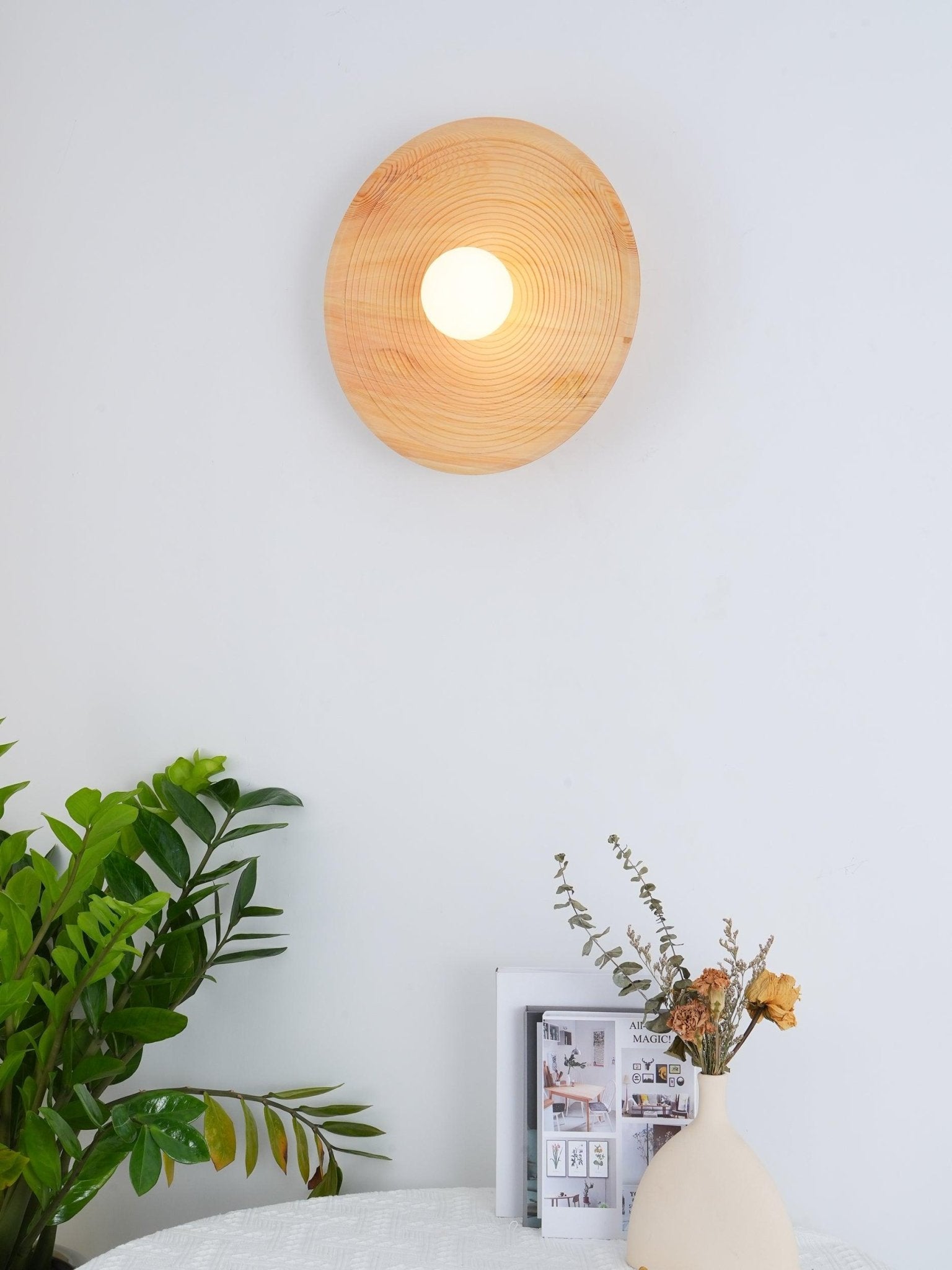 Culirir Applique Murale en Bois Contour Art Nordique