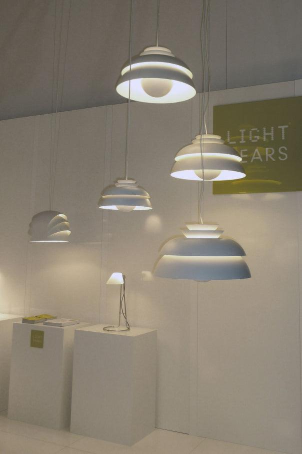 Orlenna Suspension Scandinave Blanche