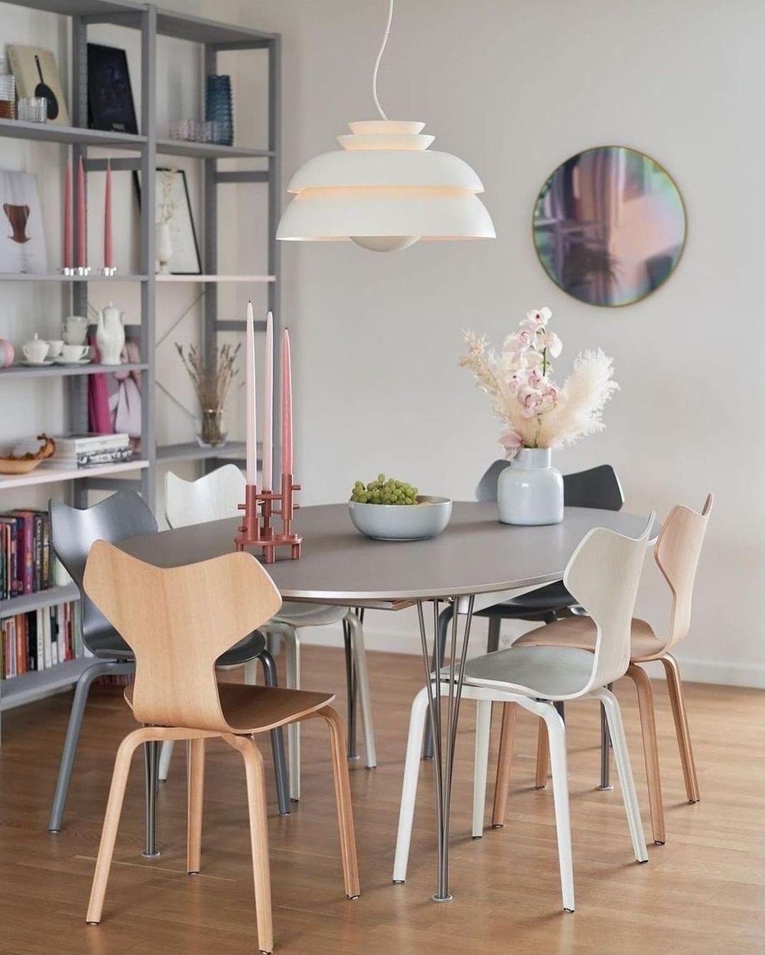 Orlenna Suspension Scandinave Blanche