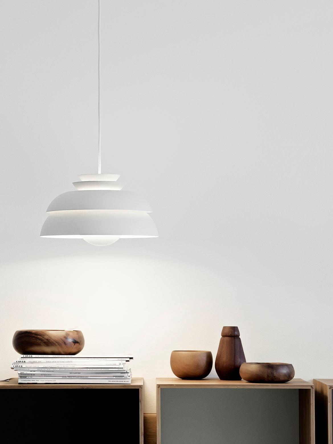 Orlenna Suspension Scandinave Blanche
