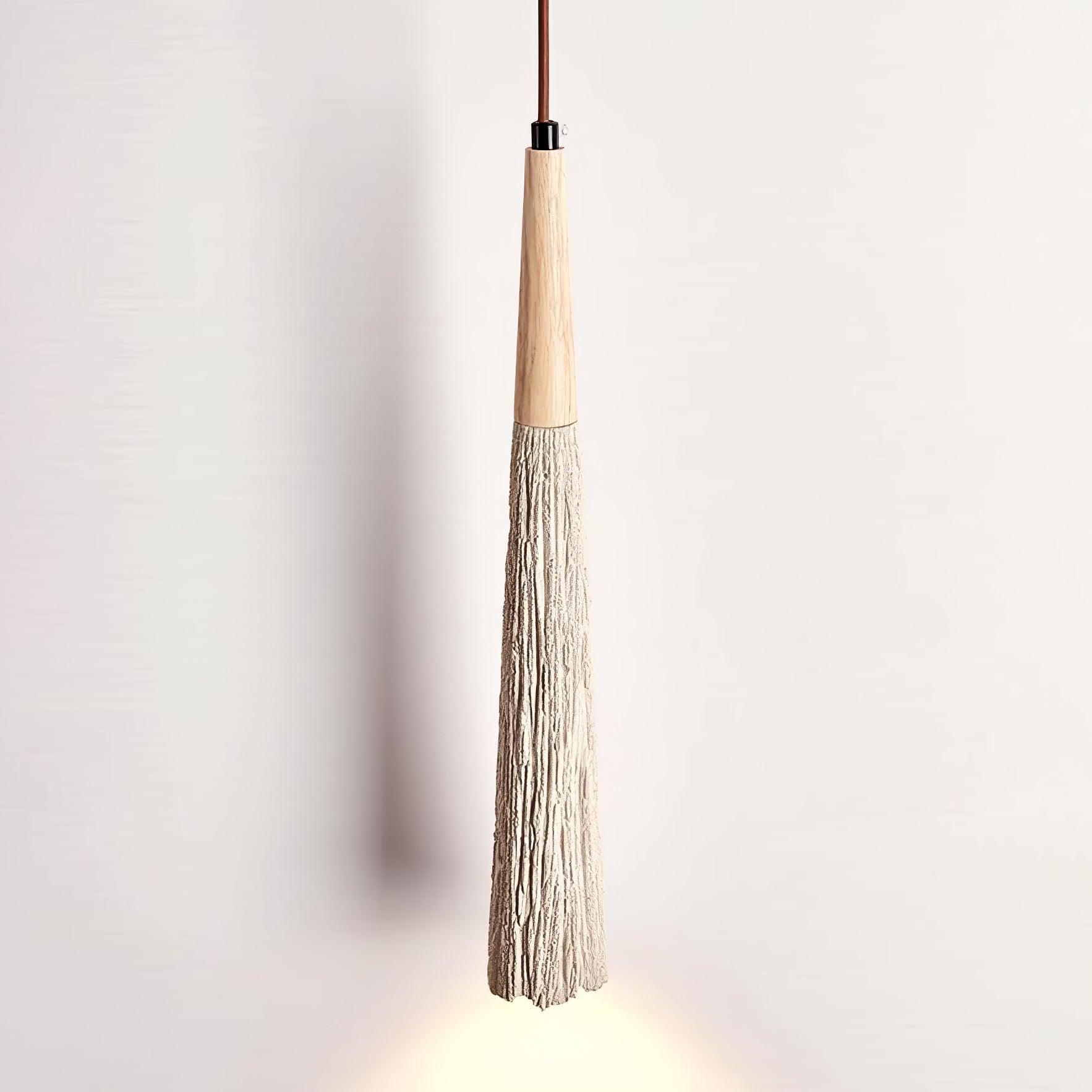 Solara Lampe suspendue en béton plissé