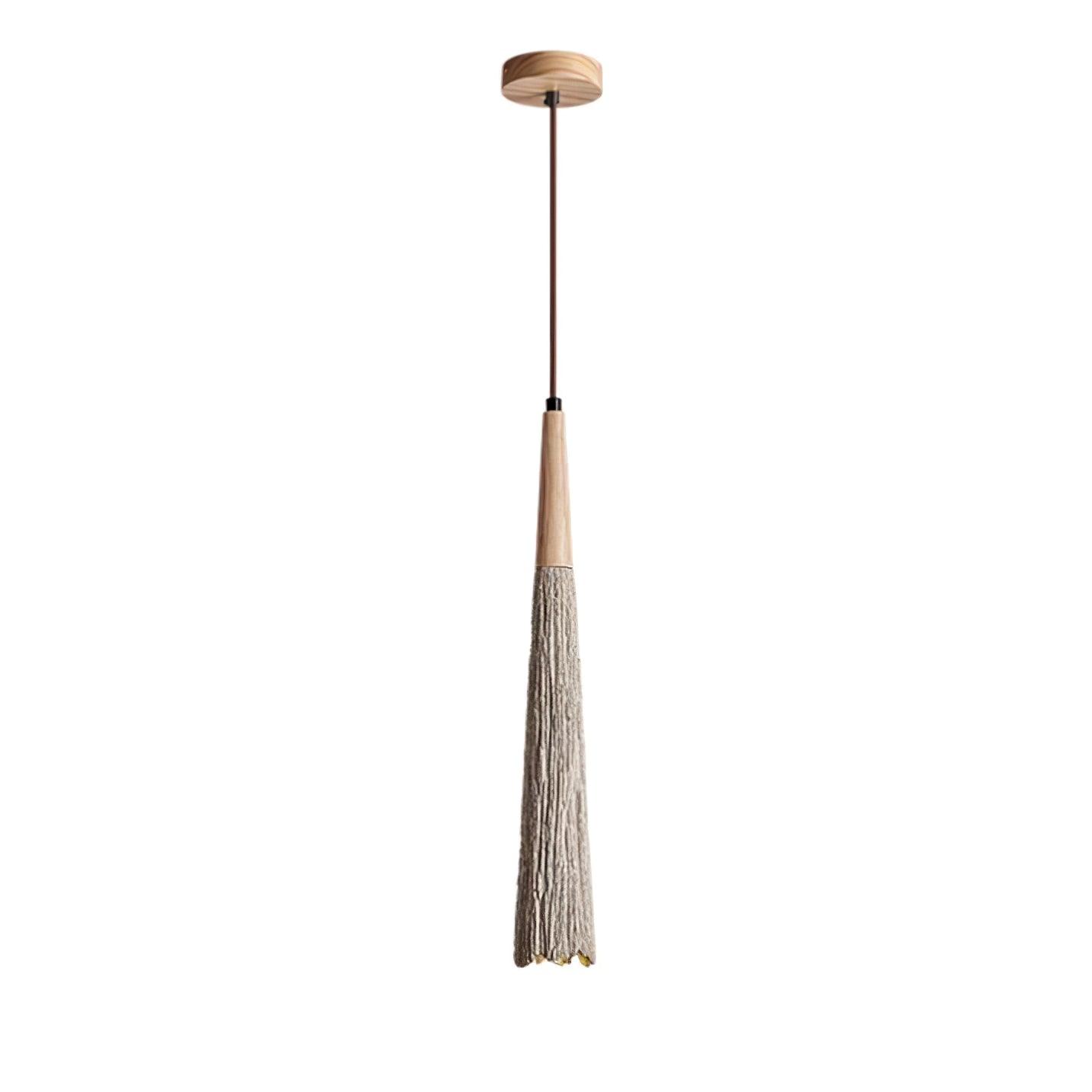 Solara Lampe suspendue en béton plissé