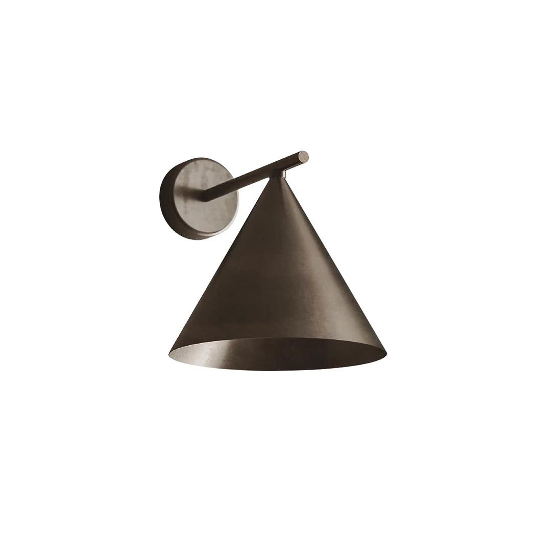 Whorl Lampe Murale Métal Acrylique Industrielle Vintage