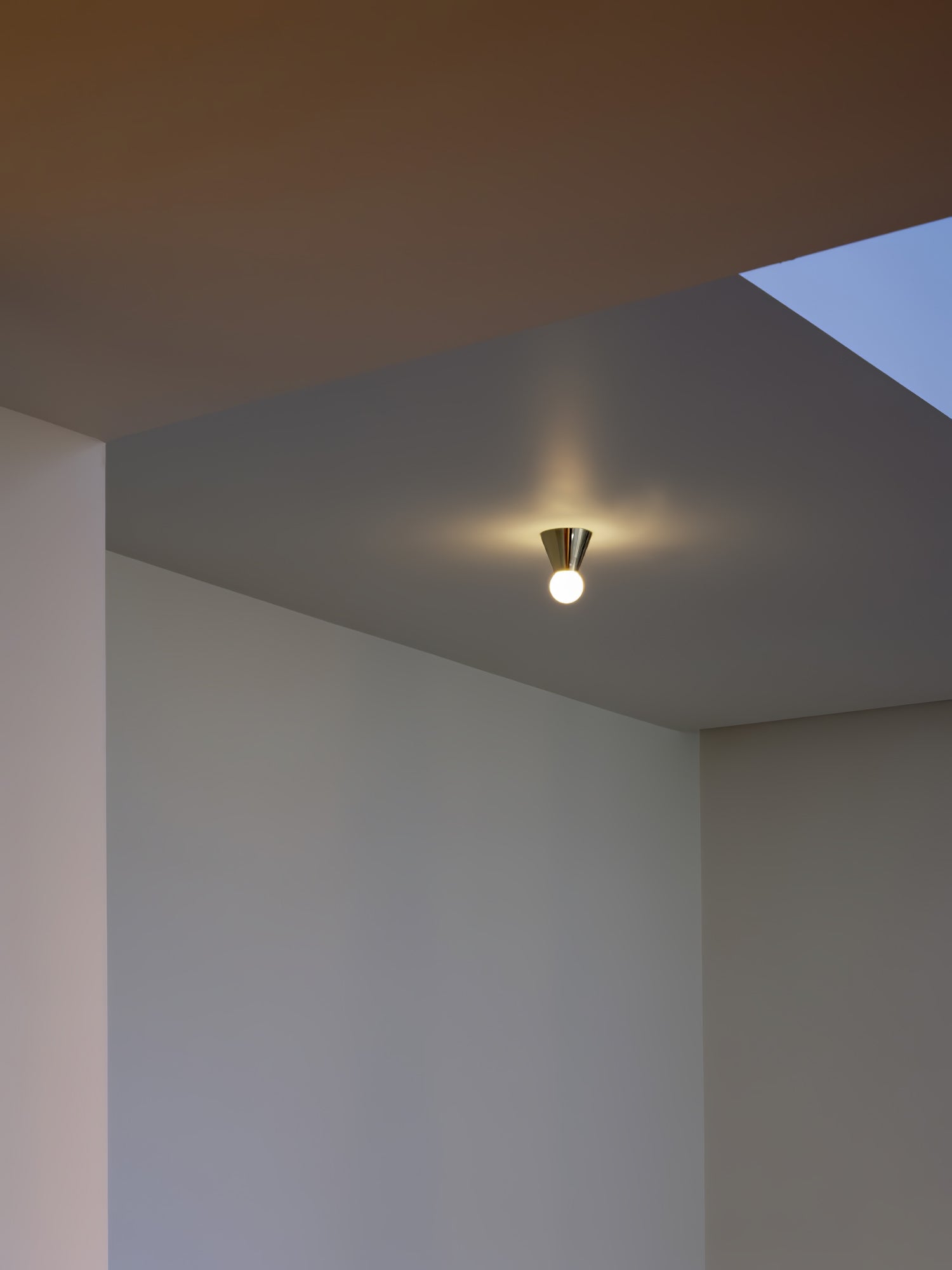 Nycareth Lampe Plafonnier Moderne Minimaliste en Verre