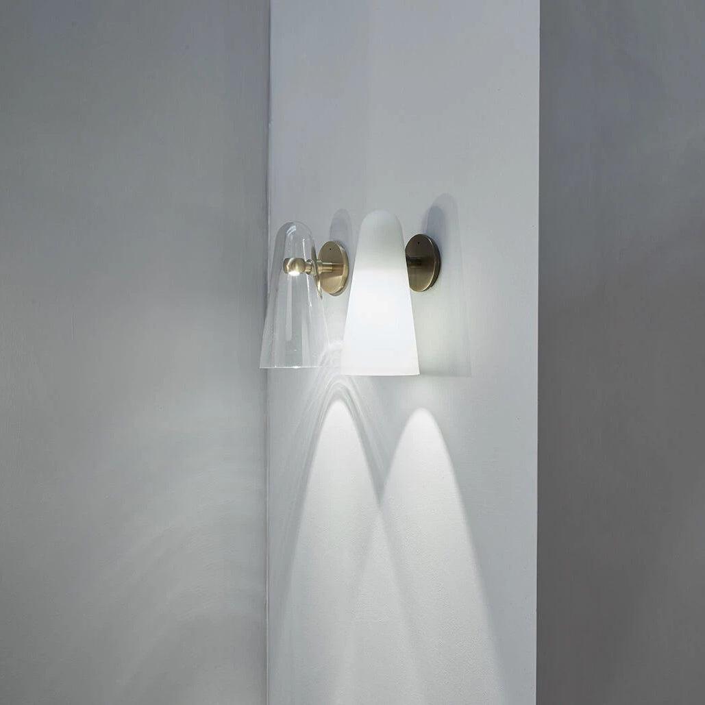 Yoke Lampe Murale En Métal Et Verre Minimaliste Moderne