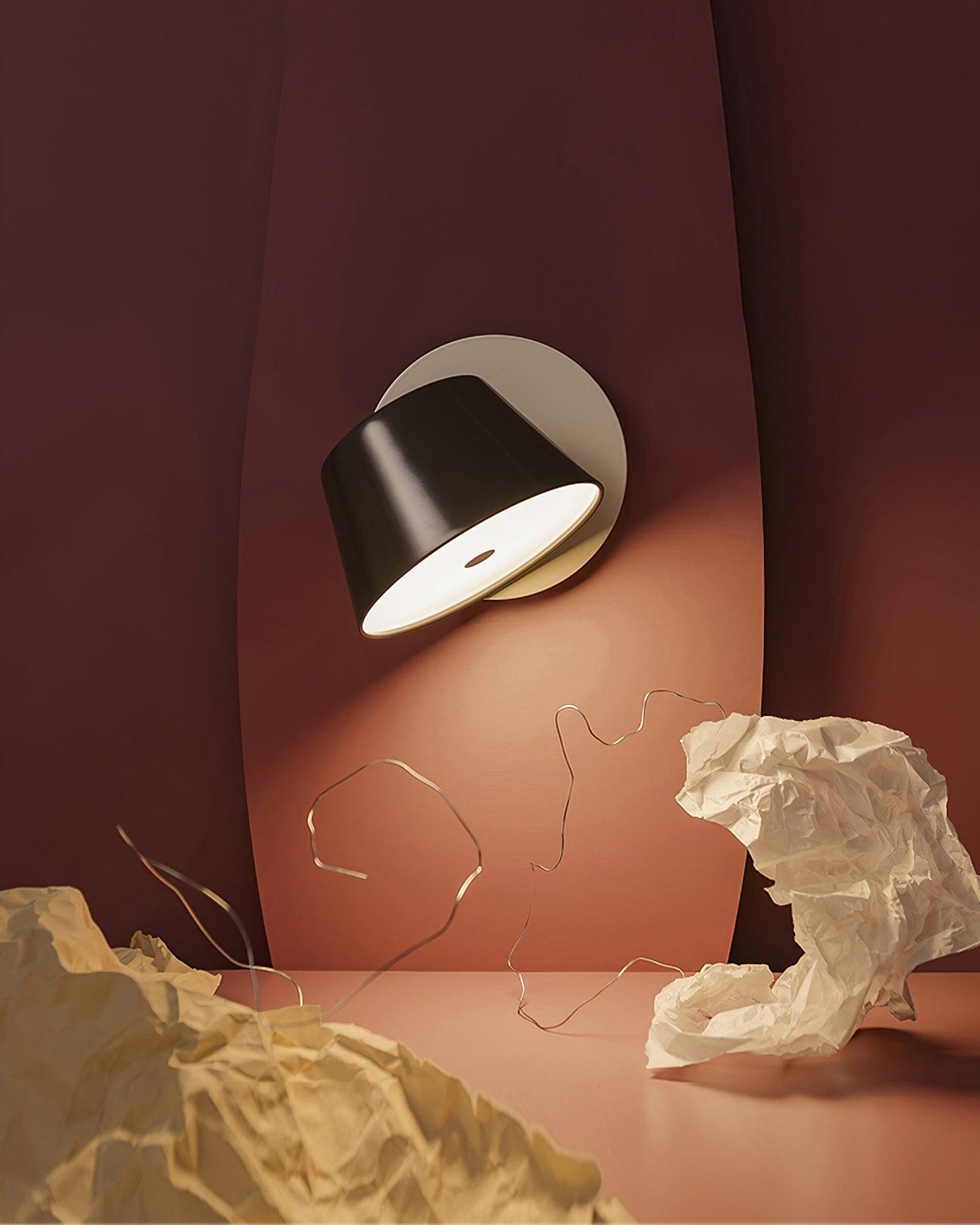 Fivra Lustra Applique Murale Double Abat-Jour