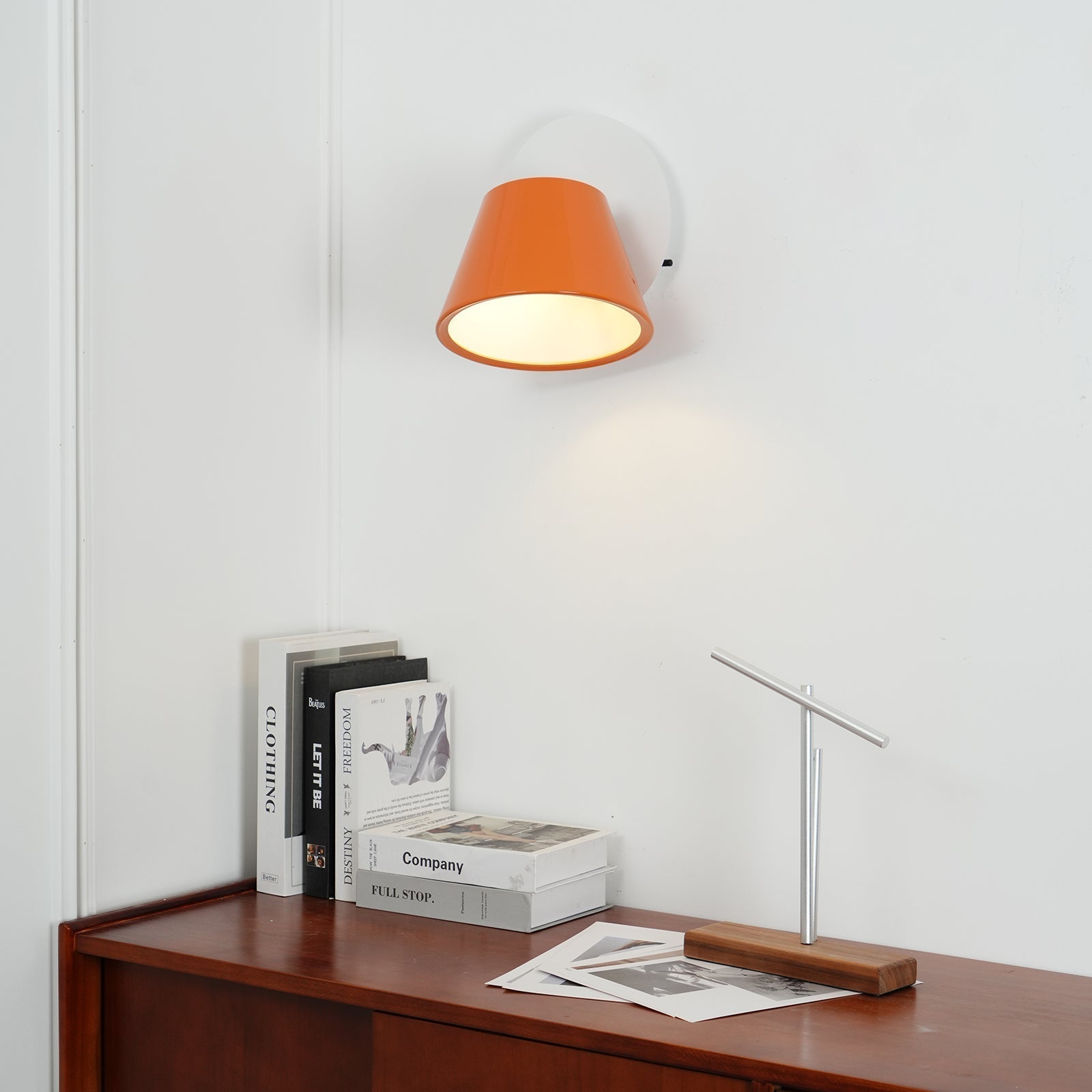 Fivra Lustra Applique Murale Double Abat-Jour
