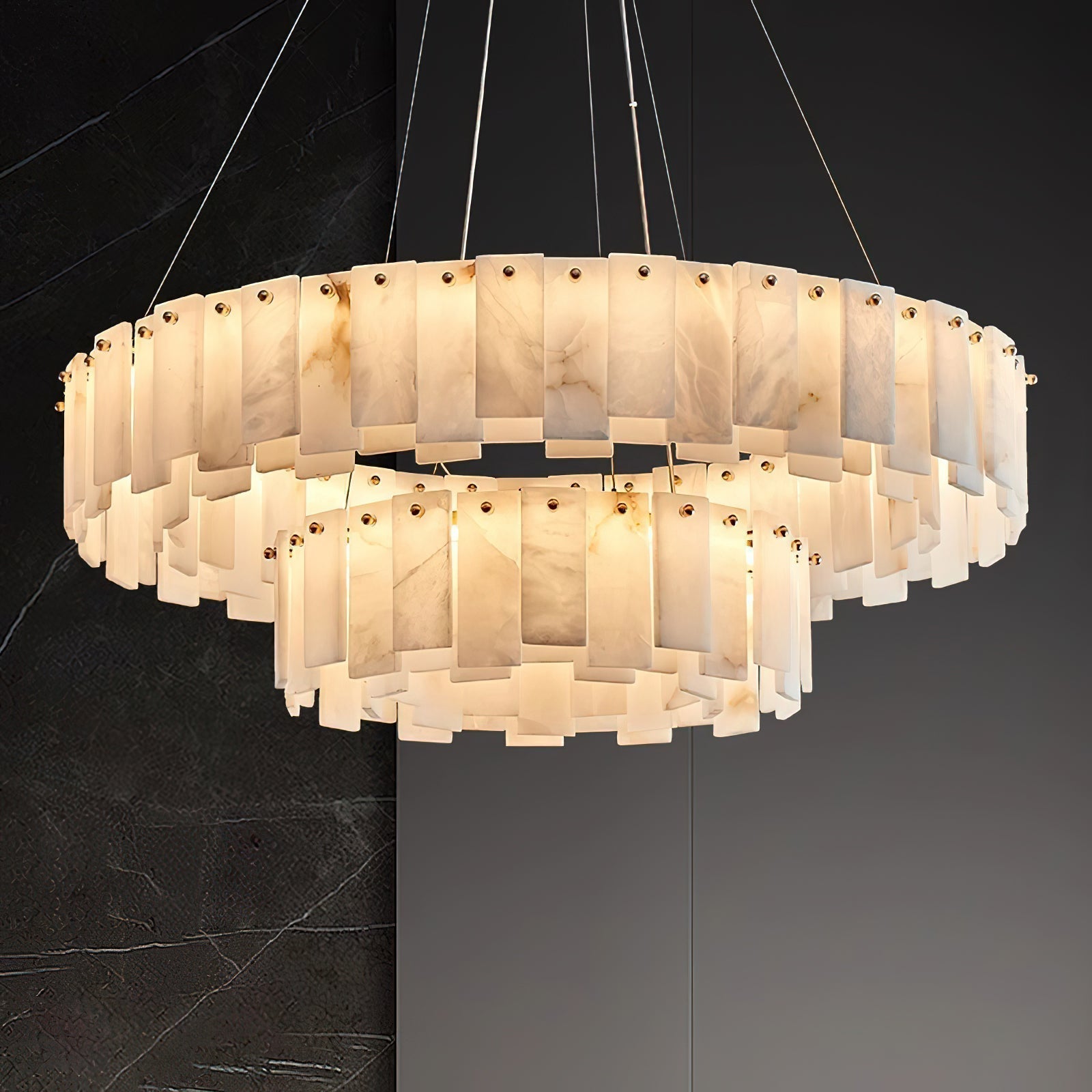Corbett Lustre en Verre Luxe