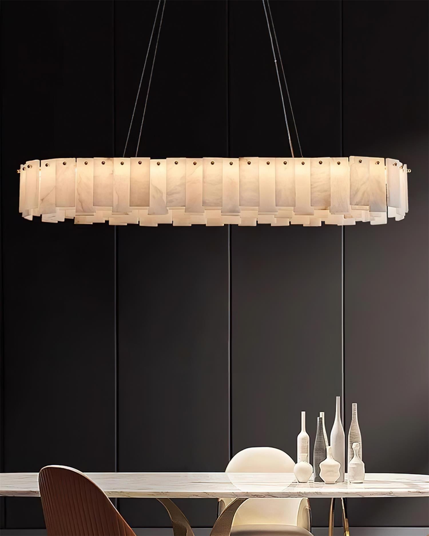 Corbett Lustre en Verre Luxe