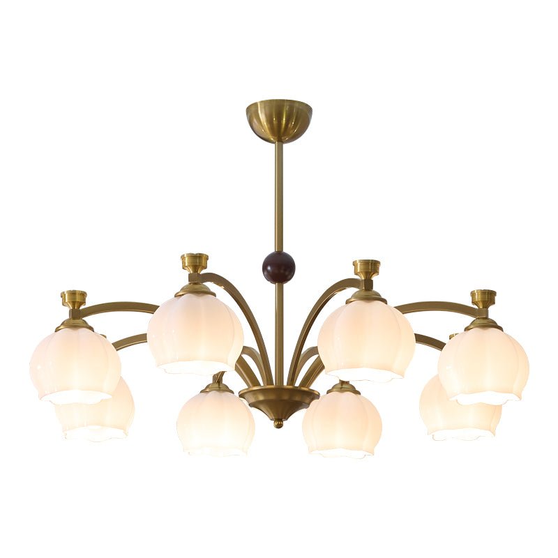Alshaarae Lustre Bois Verre Arc Premium Traditionnel