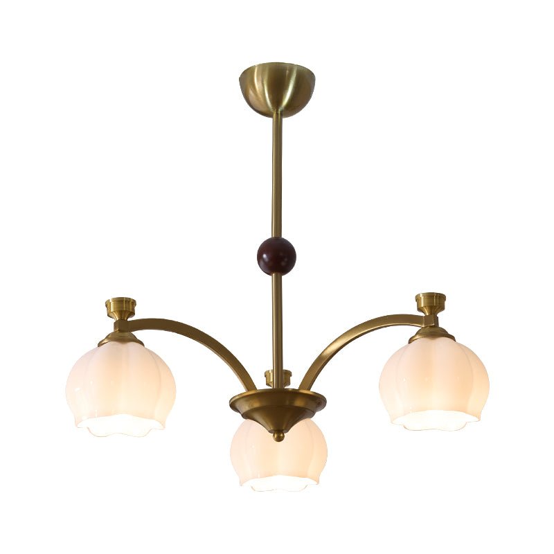 Alshaarae Lustre Bois Verre Arc Premium Traditionnel