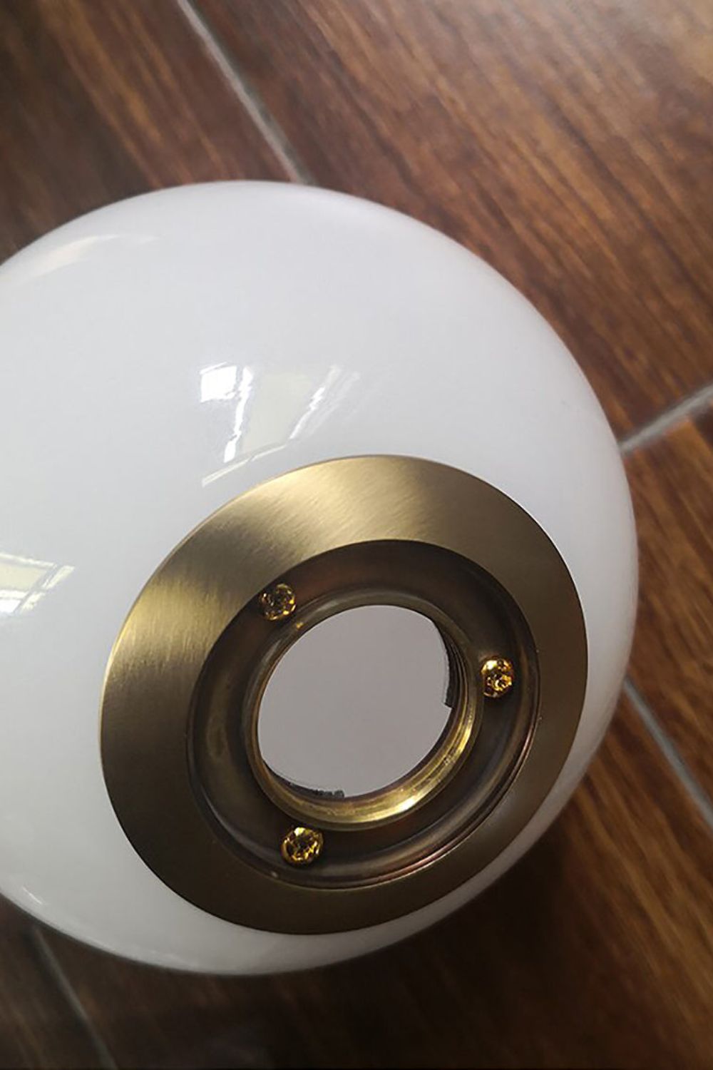 Haze Lampe Murale Ronde En Métal Et Verre Minimaliste Moderne