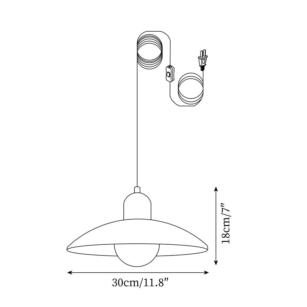 Woodora Suspension Industrielle à Brancher
